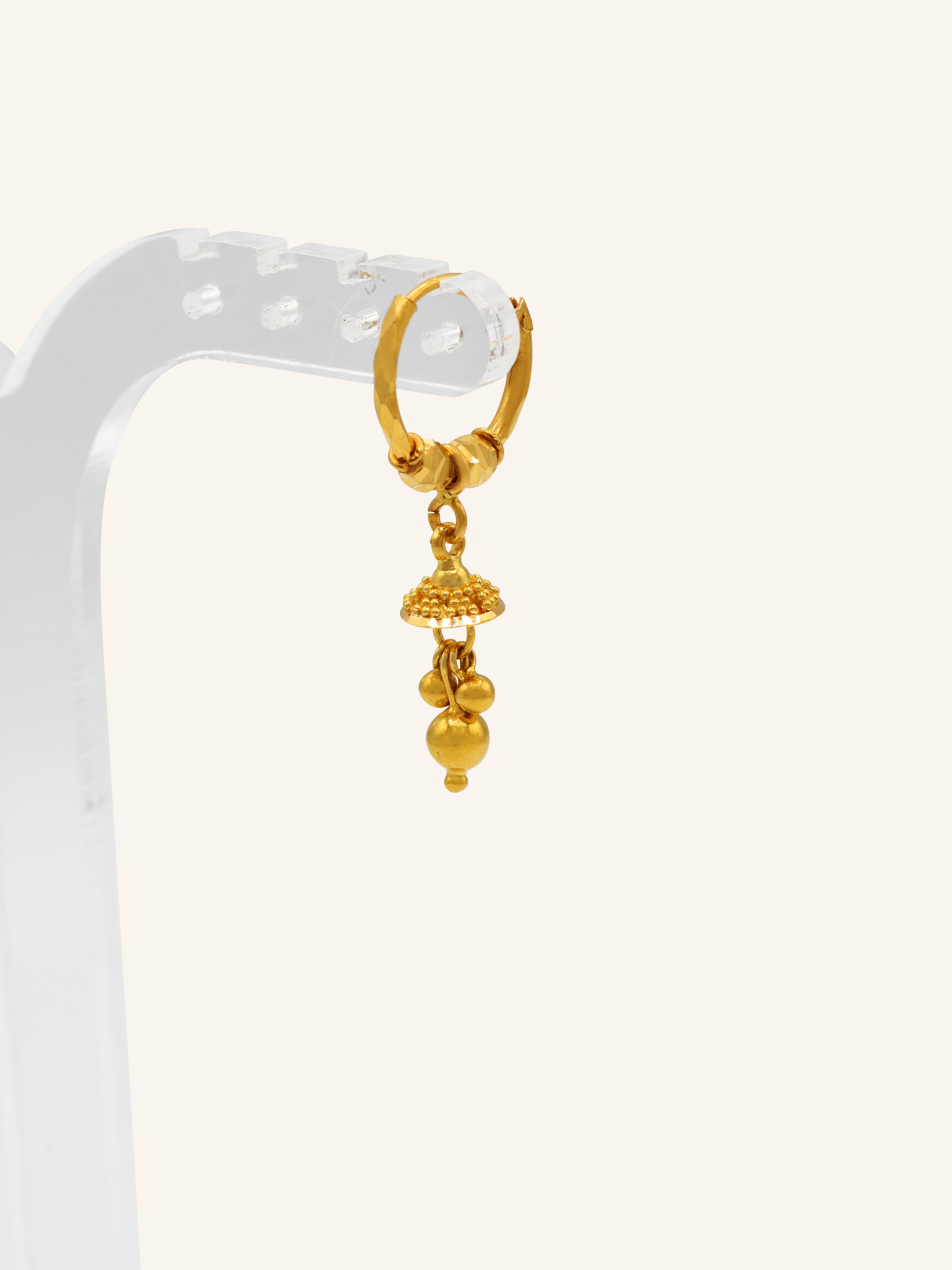 22ct Gold Bali 2.75 GMS - Roop Darshan