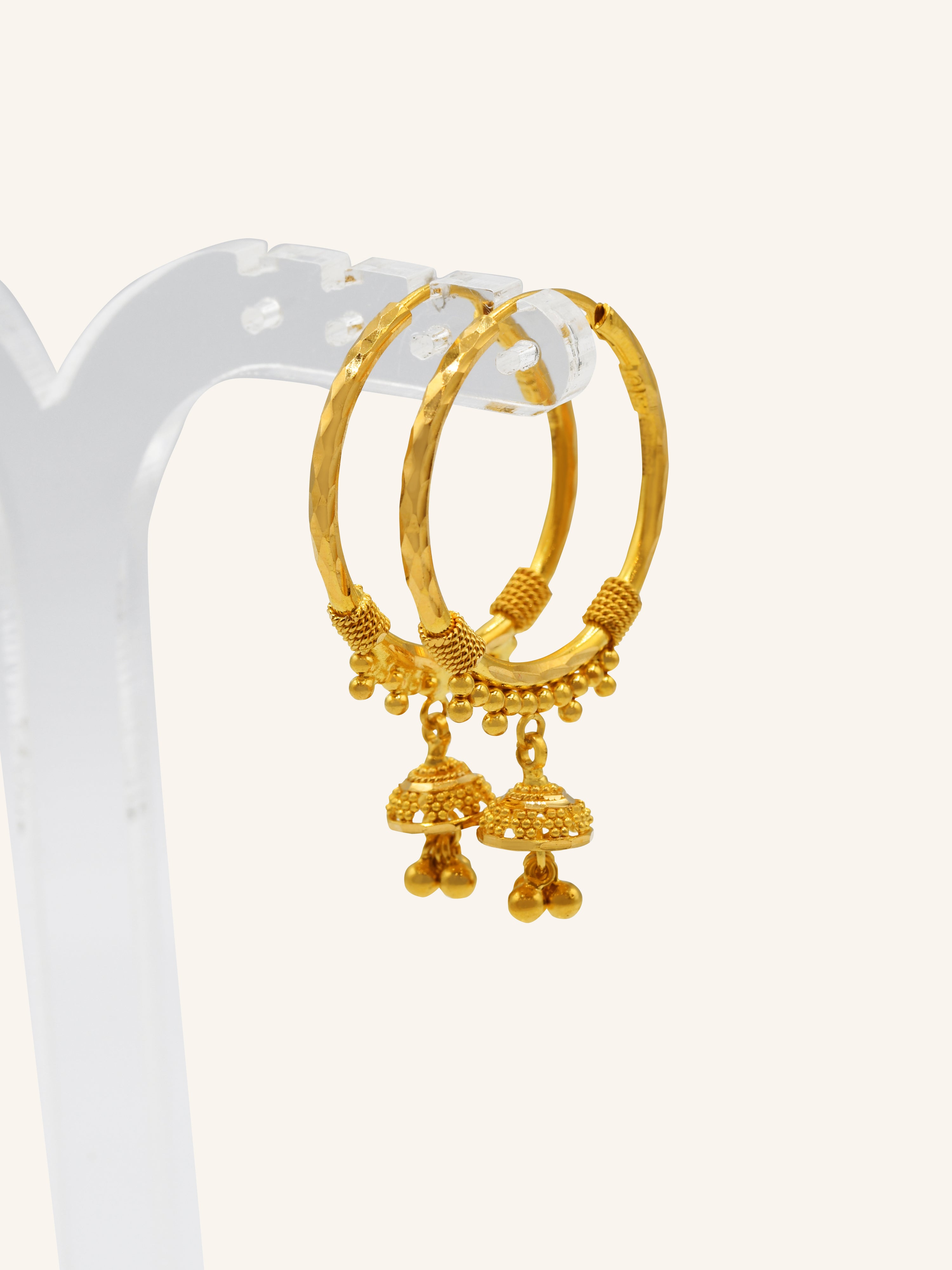 22ct Gold Bali 5.06 GMS - Roop Darshan