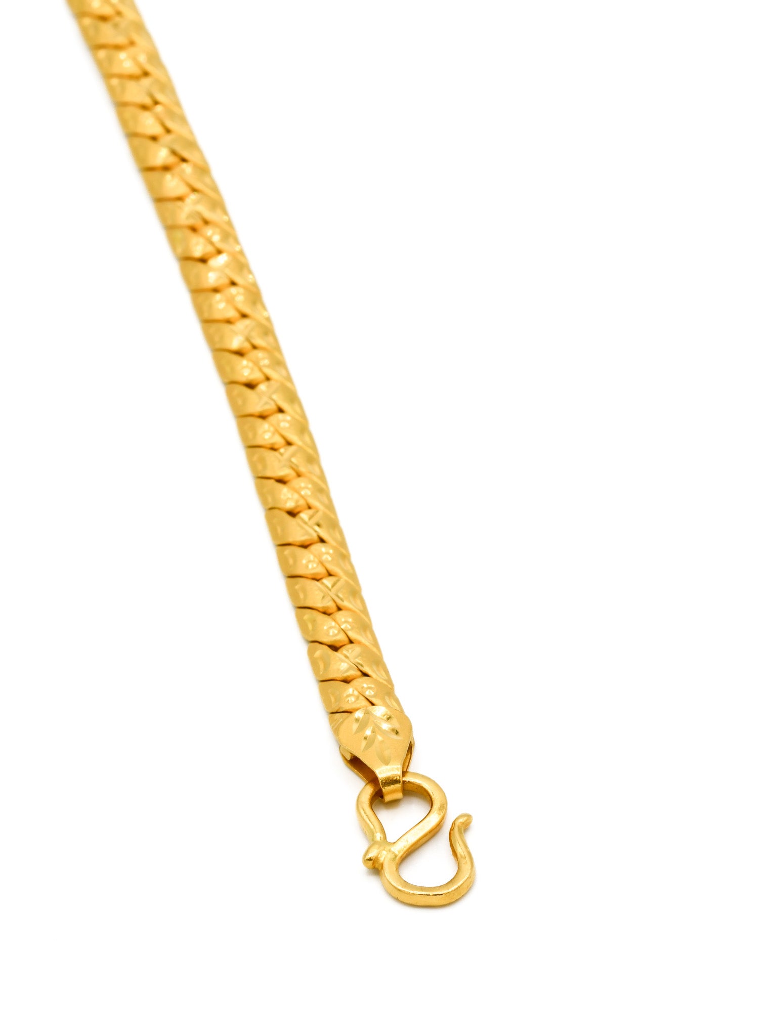 22ct Gold Mens Bracelet - Roop Darshan