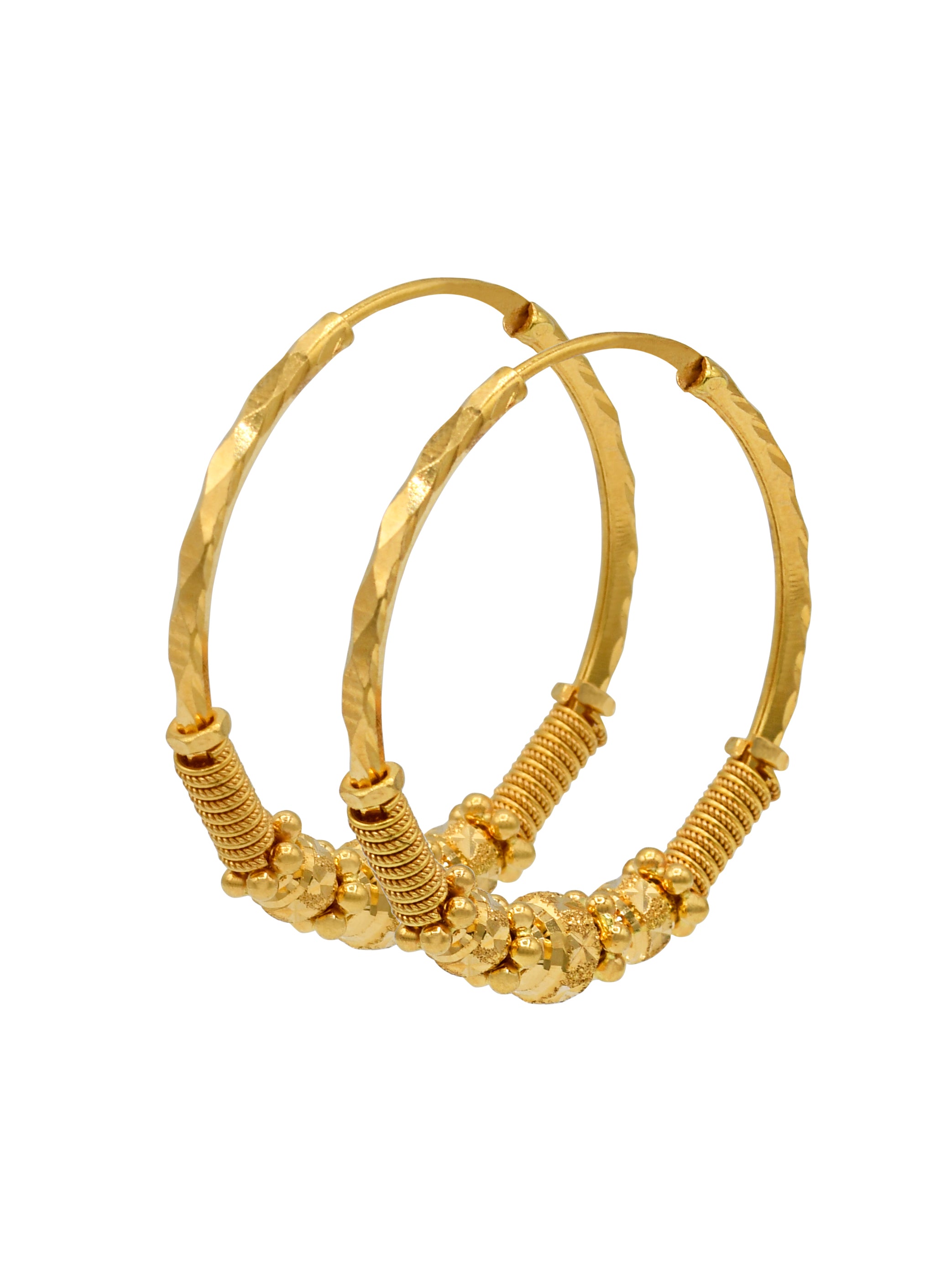 22ct Gold Ball Bali - Roop Darshan