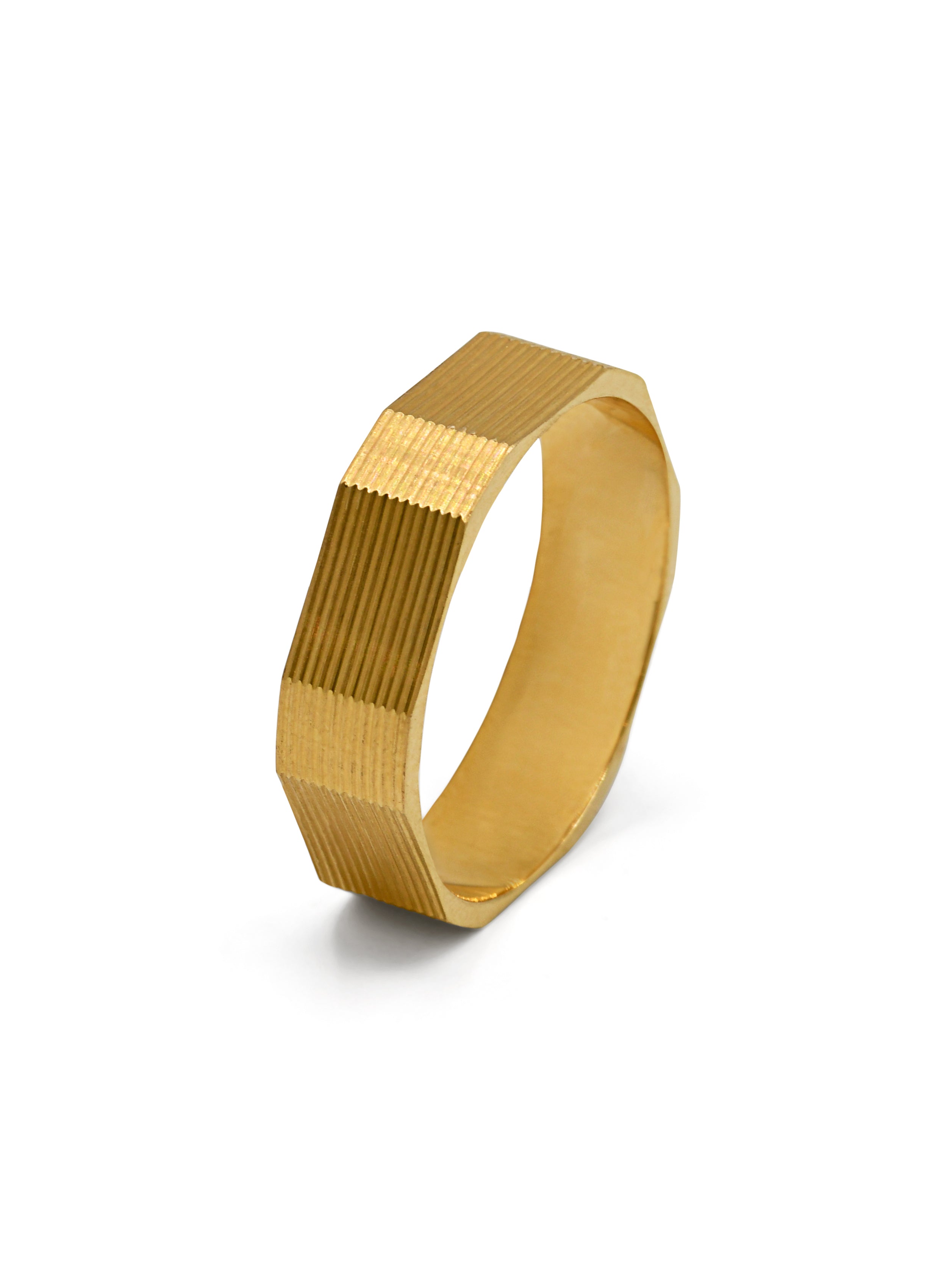 22ct Gold Band Ring - Roop Darshan