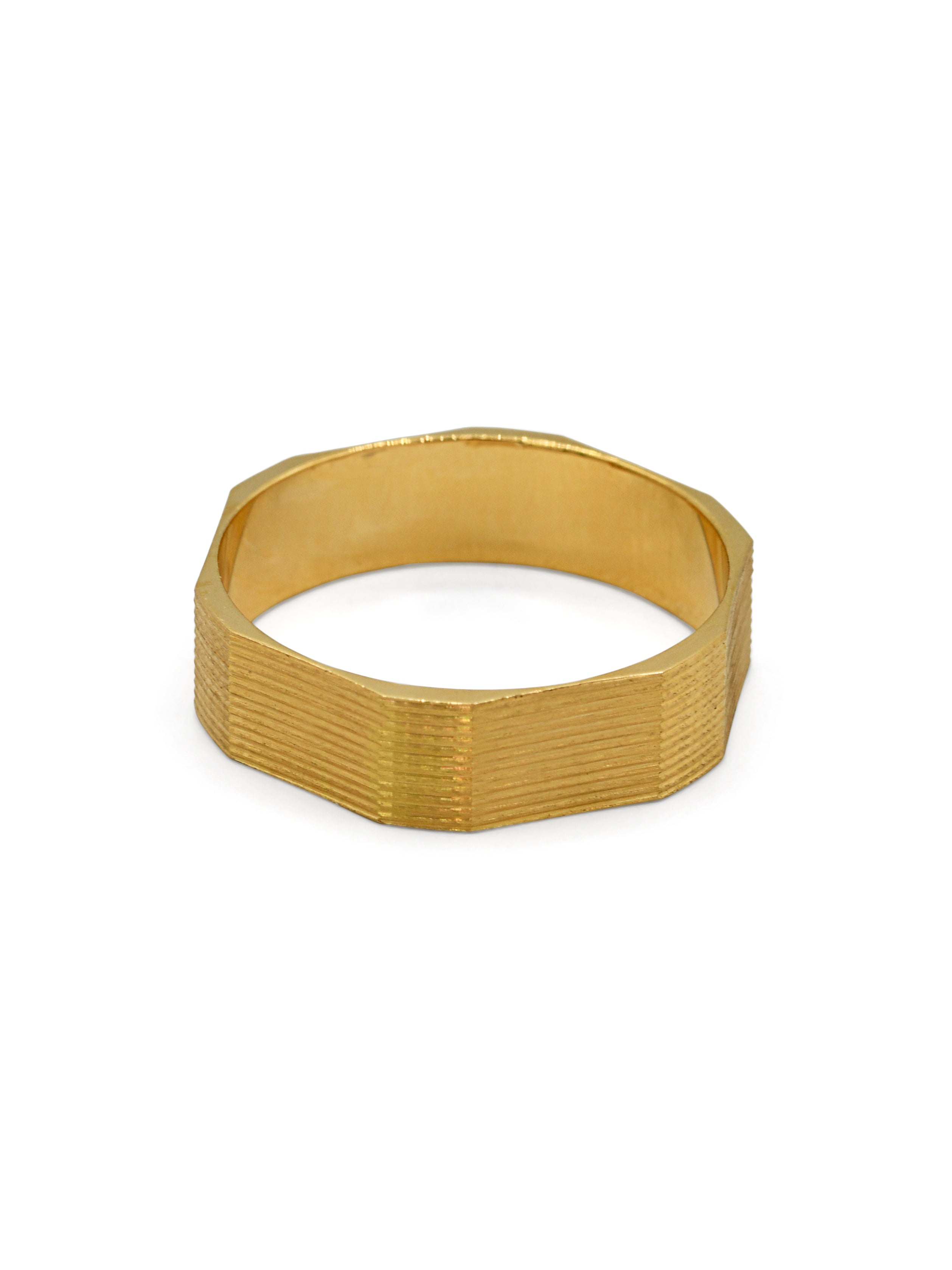 22ct Gold Band Ring - Roop Darshan