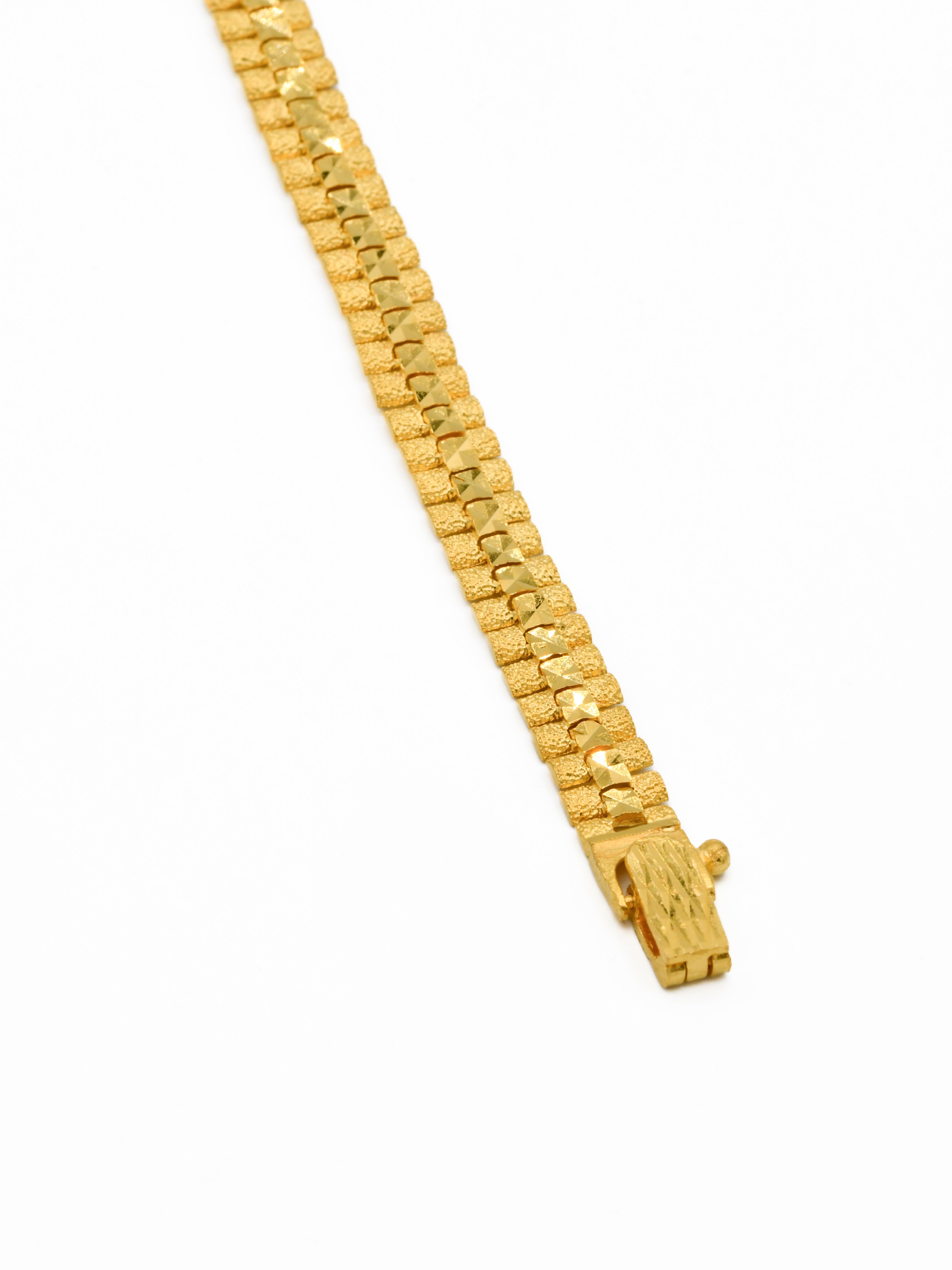 22ct Gold Mens Bracelet - Roop Darshan