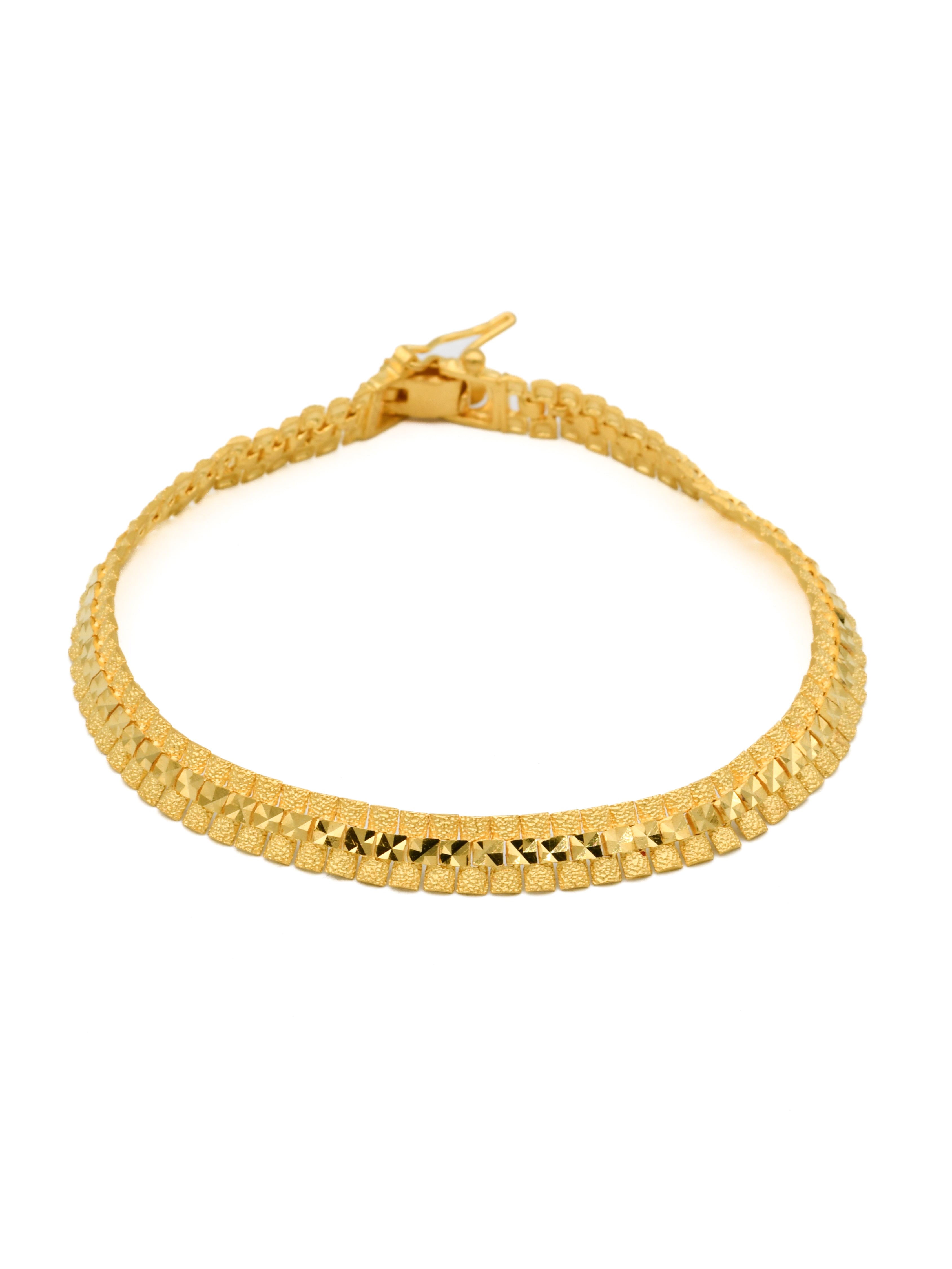 22ct Gold Mens Bracelet - Roop Darshan