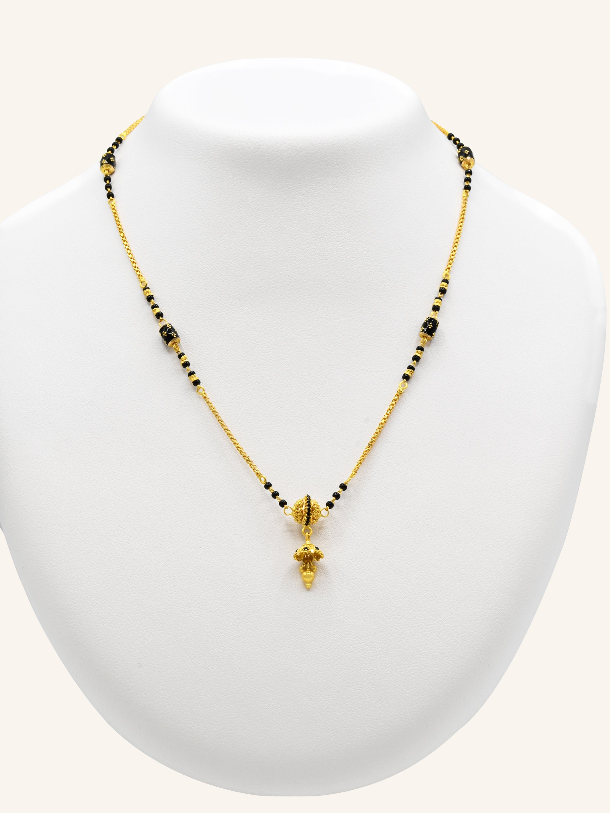 22ct Gold Ball Mangal Sutra - Roop Darshan