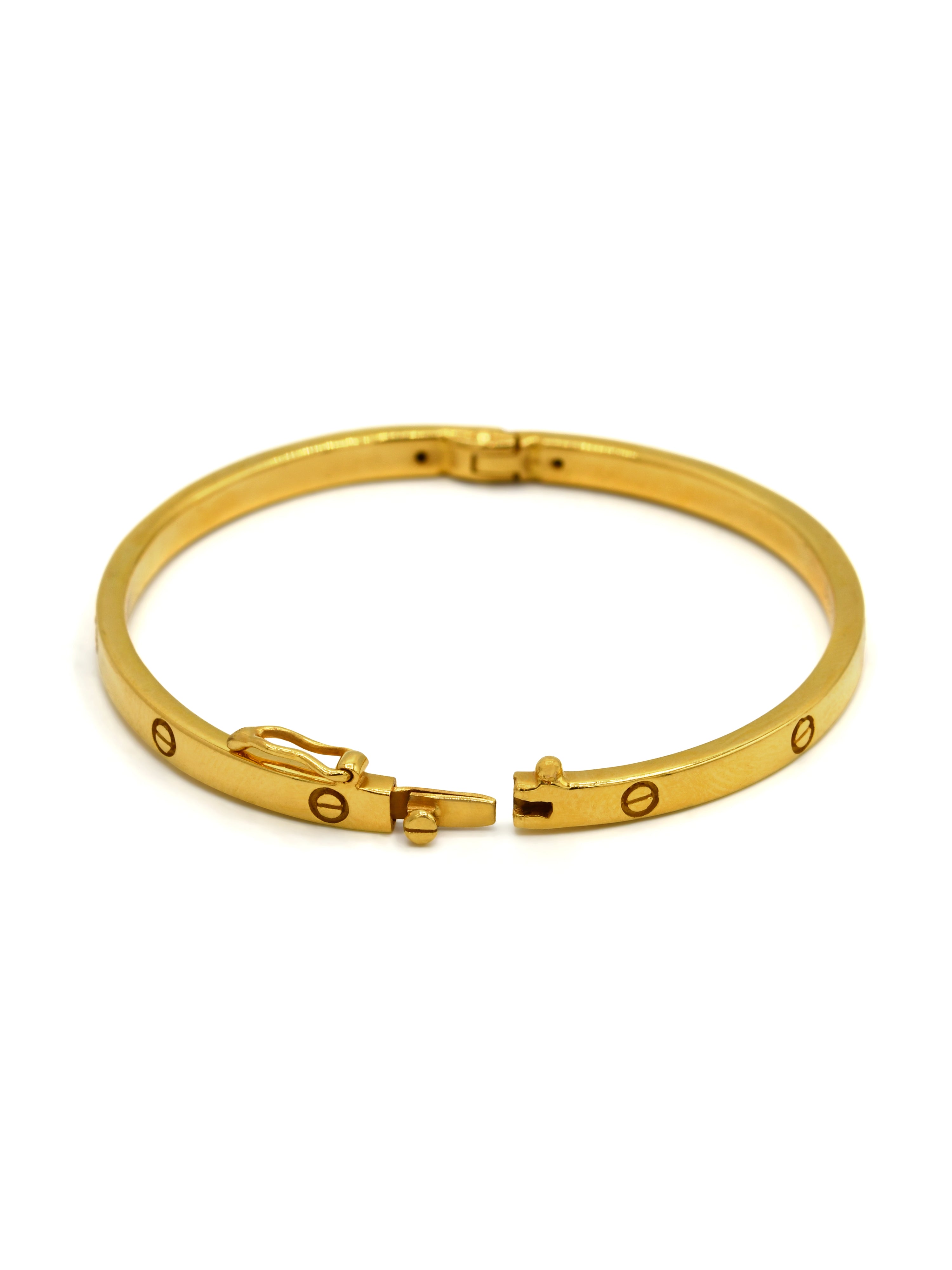 22ct Gold 1 Piece Baby Bangle - Roop Darshan