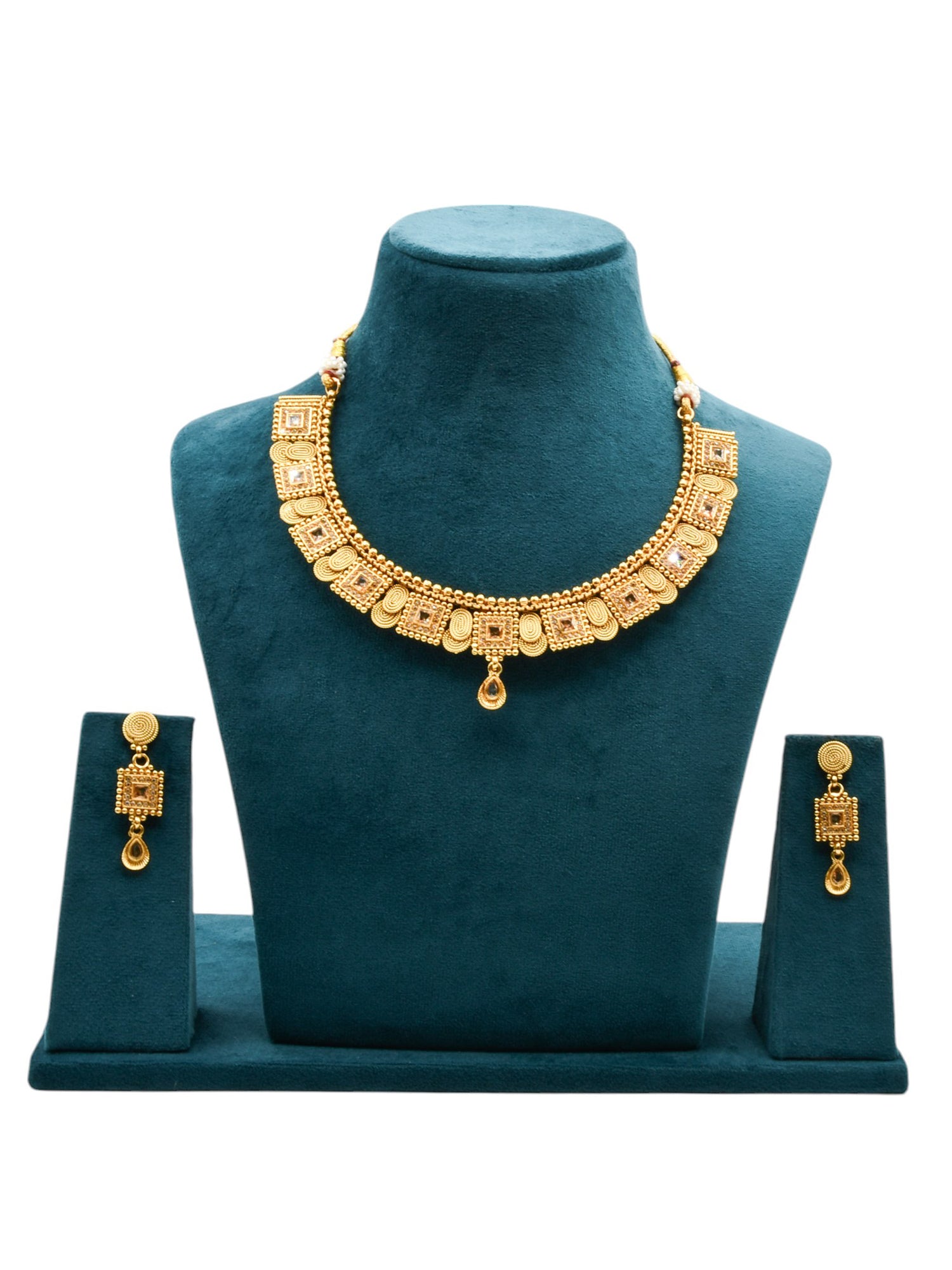 Costume Necklace Set - Roop Darshan