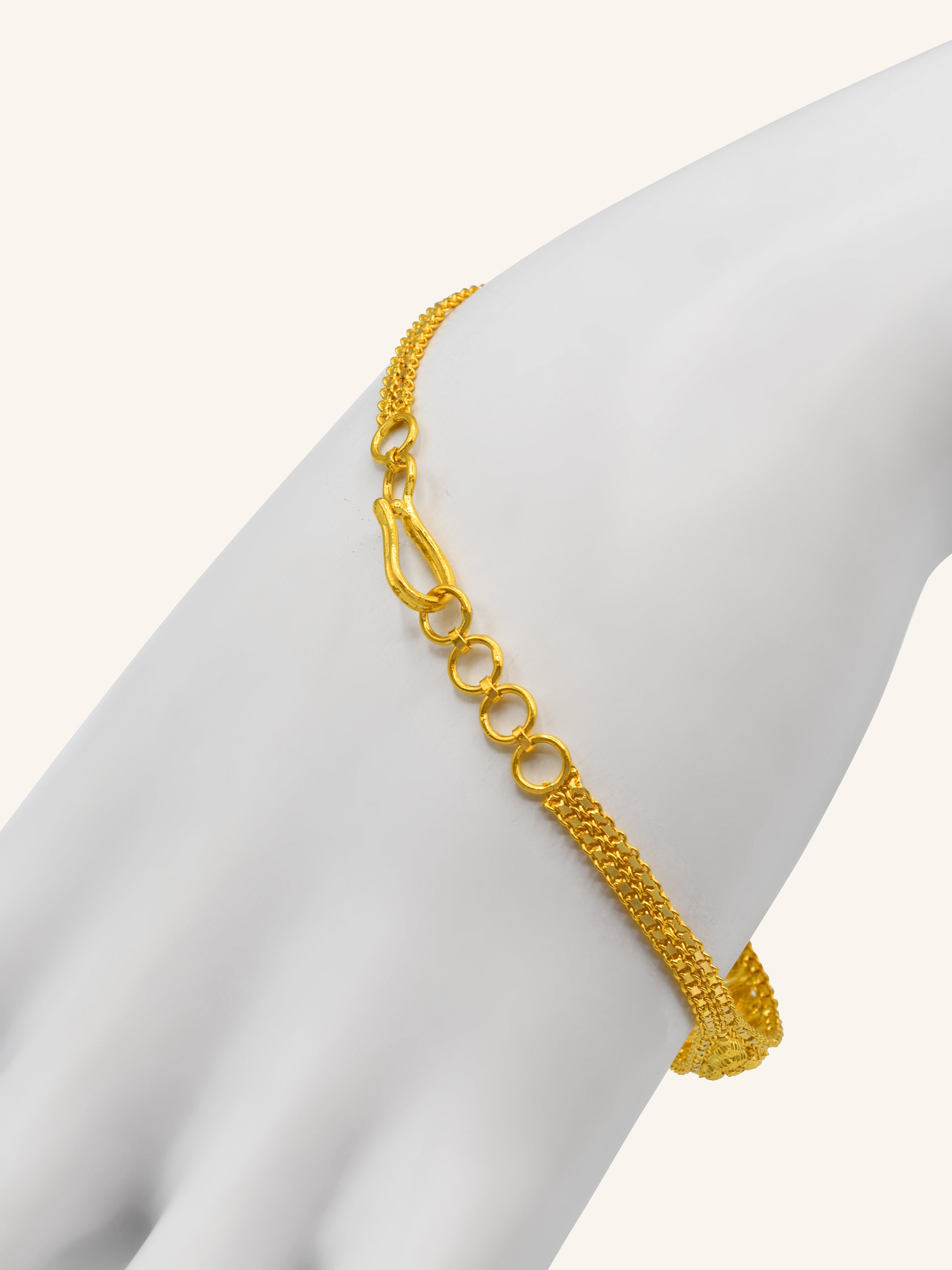 22ct Gold Ladies Bracelet - Roop Darshan