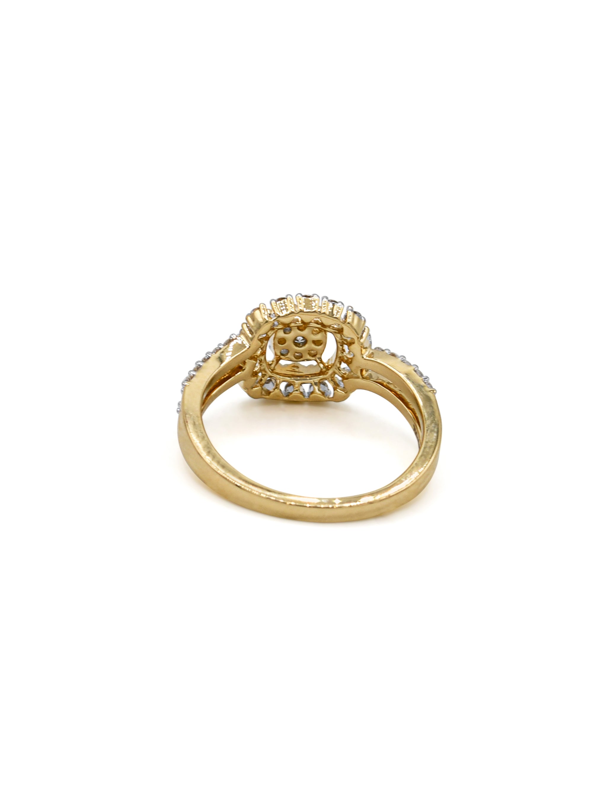 18ct Gold Dia Ladies Ring NW 3.09 GMS 45 Dia 0.41ct - Roop Darshan