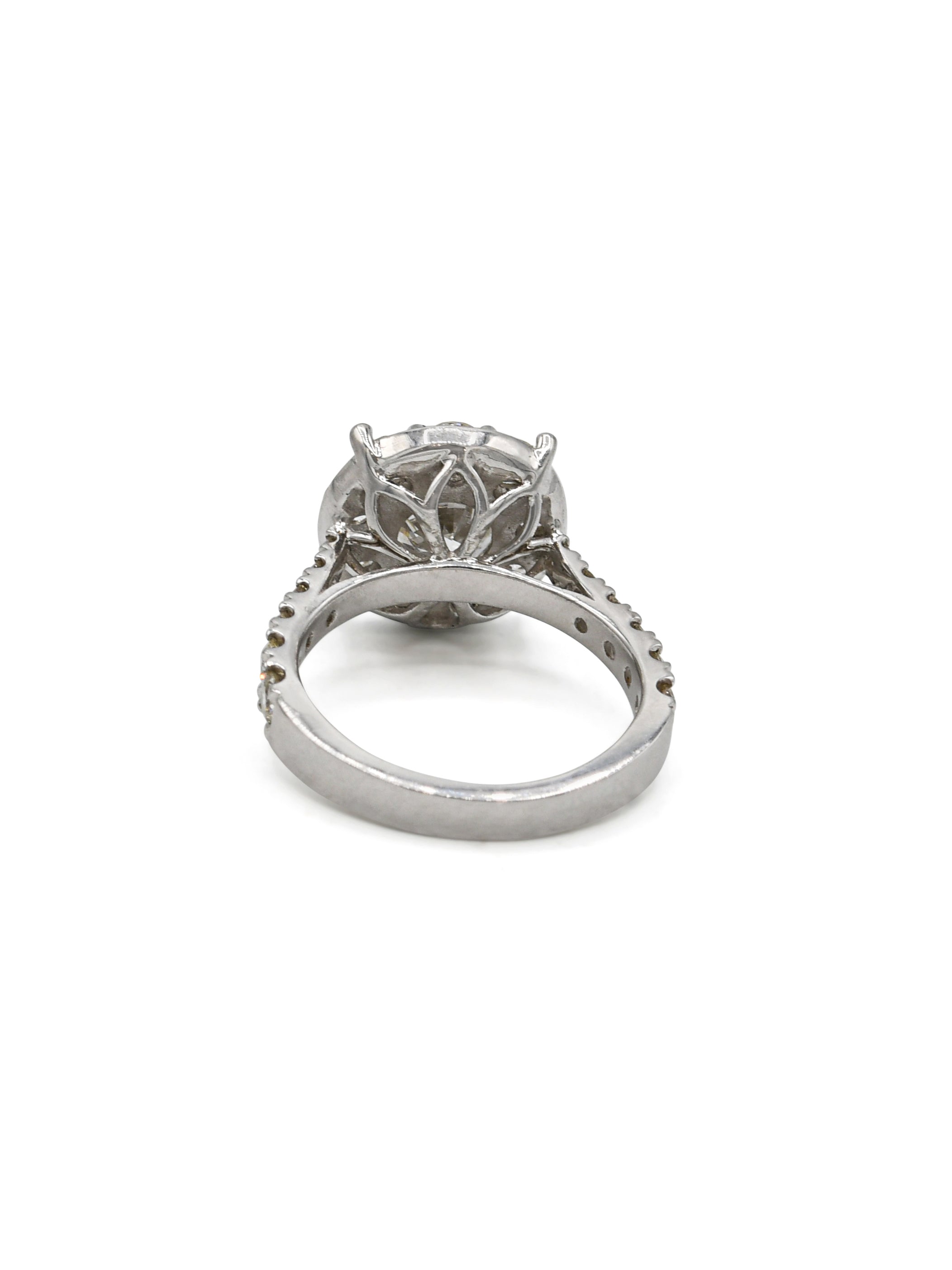 950 Platinum Diamond Ring 22 Dia 2.37ct - Roop Darshan
