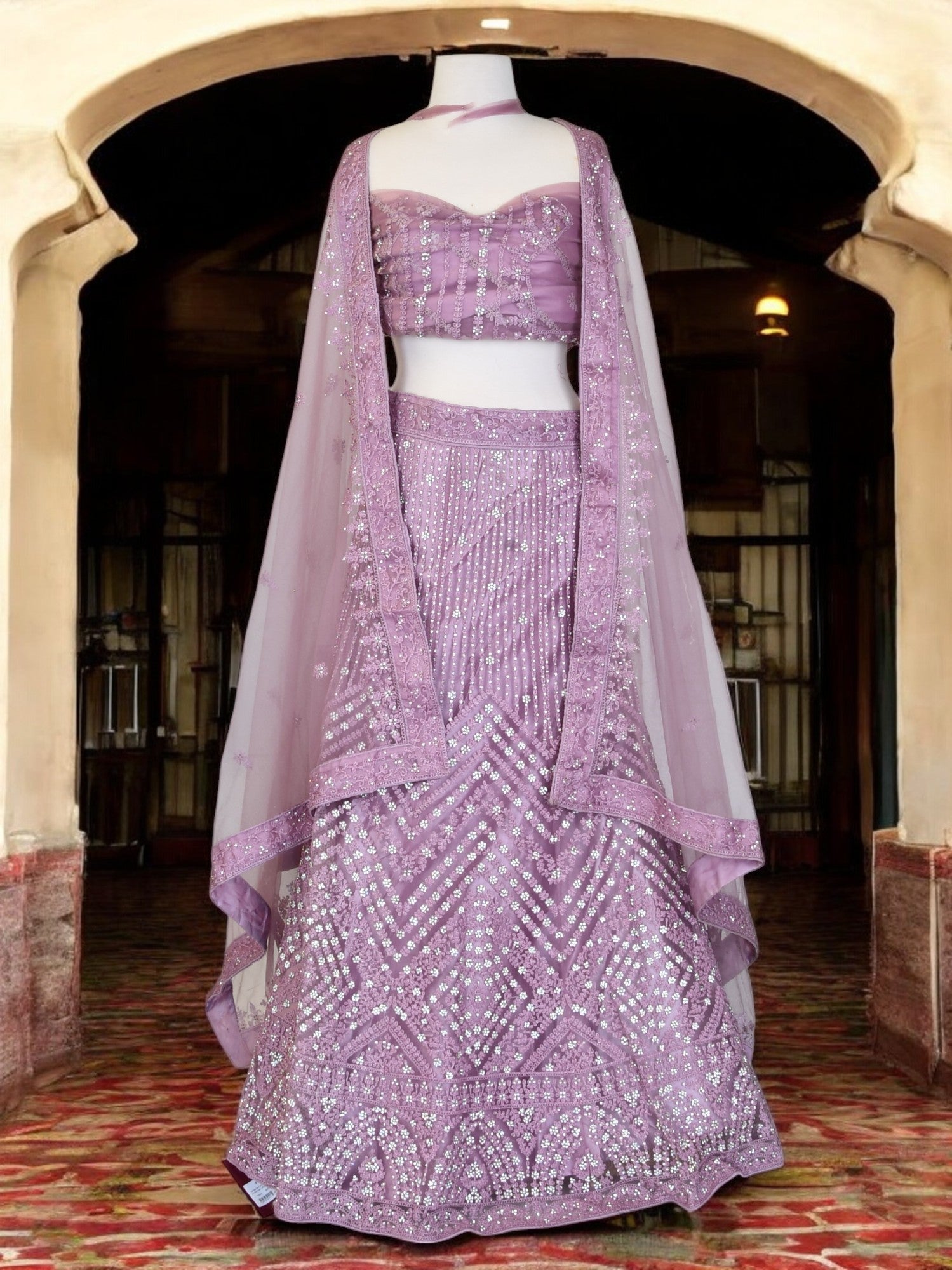 Sneh Unstitched Lehenga - Roop Darshan
