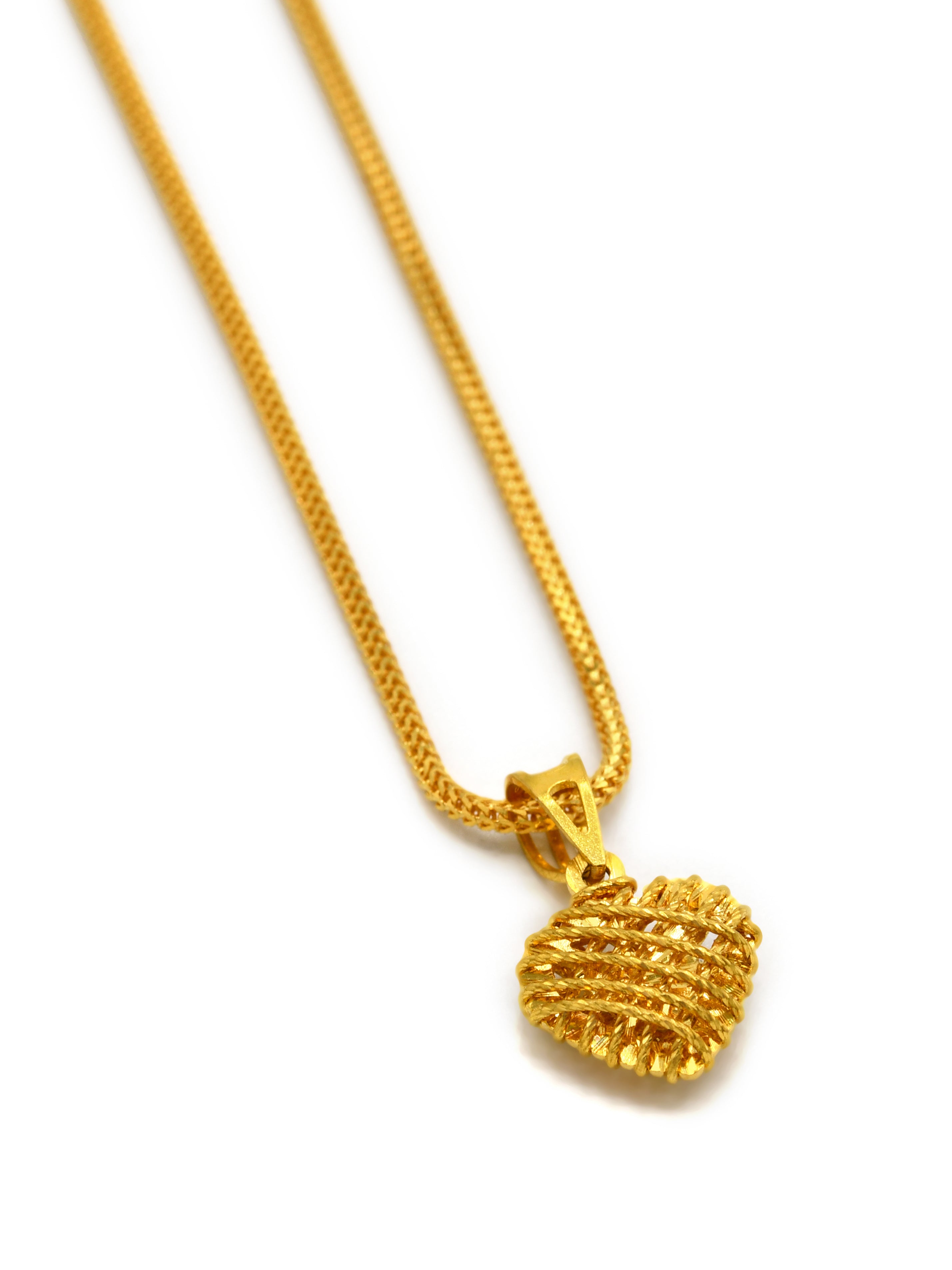 22ct Gold Heart Pendant