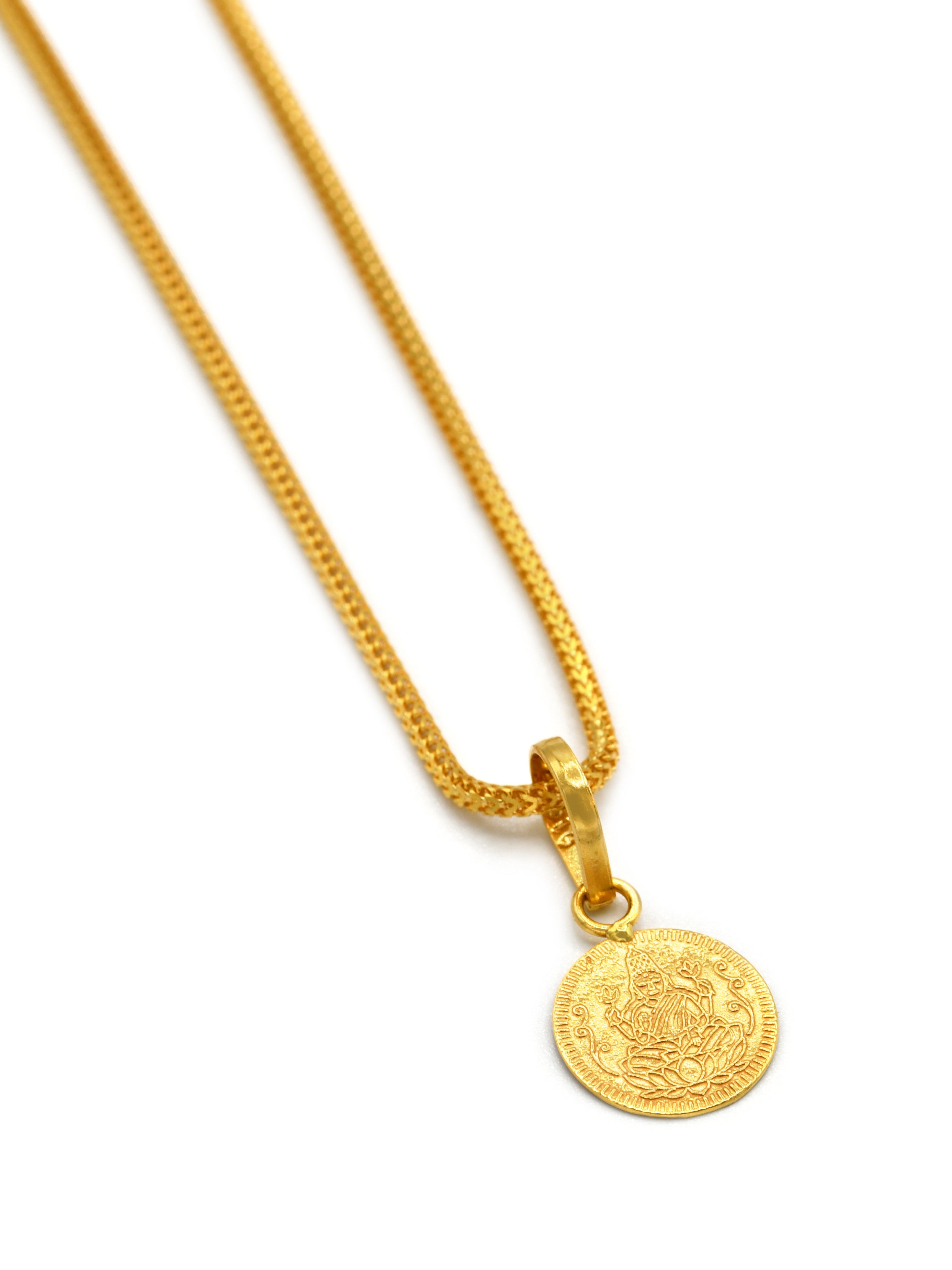 22ct Gold Laxmiji Pendant