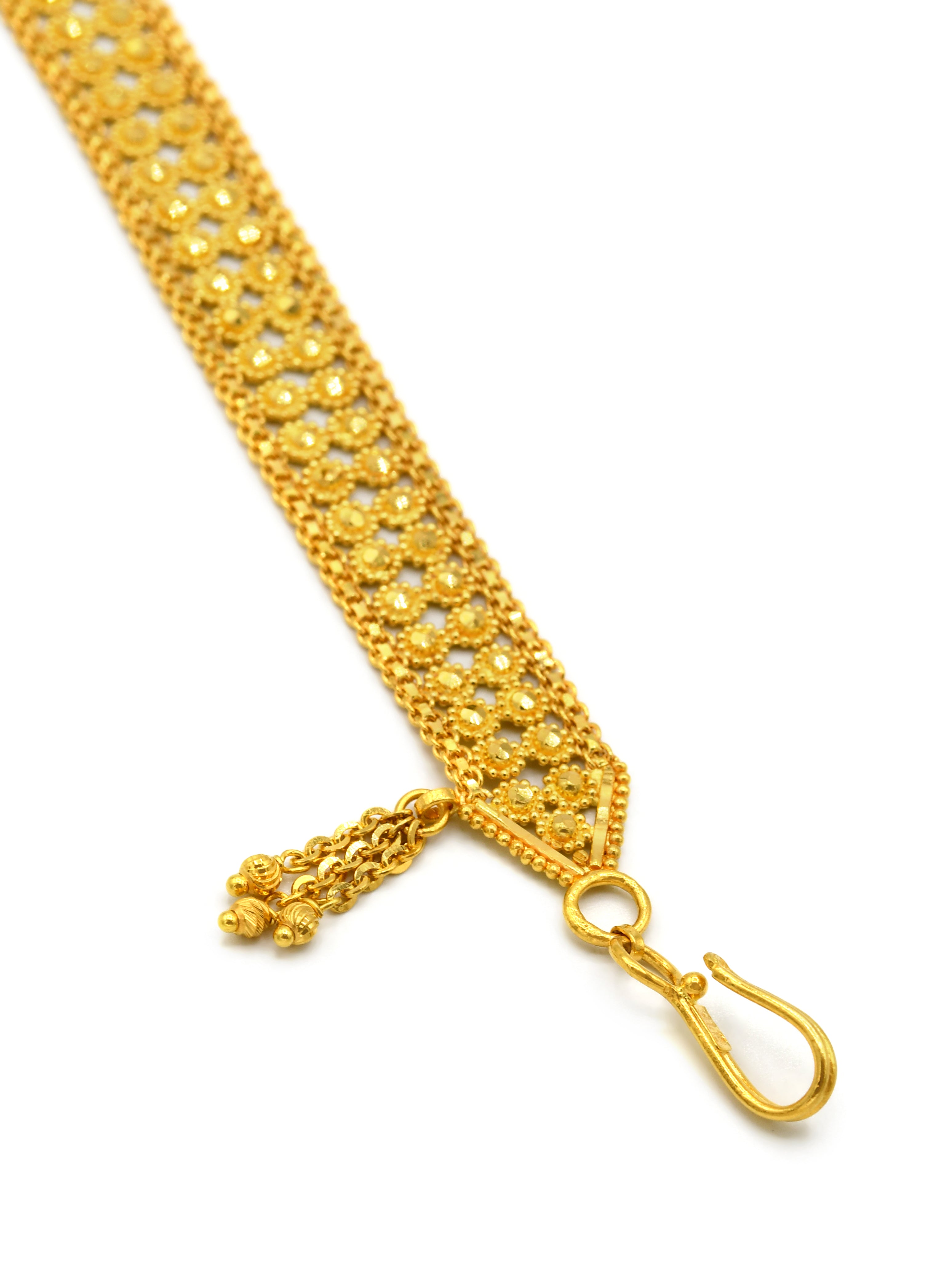 22ct Gold Filligree Ladies Bracelet