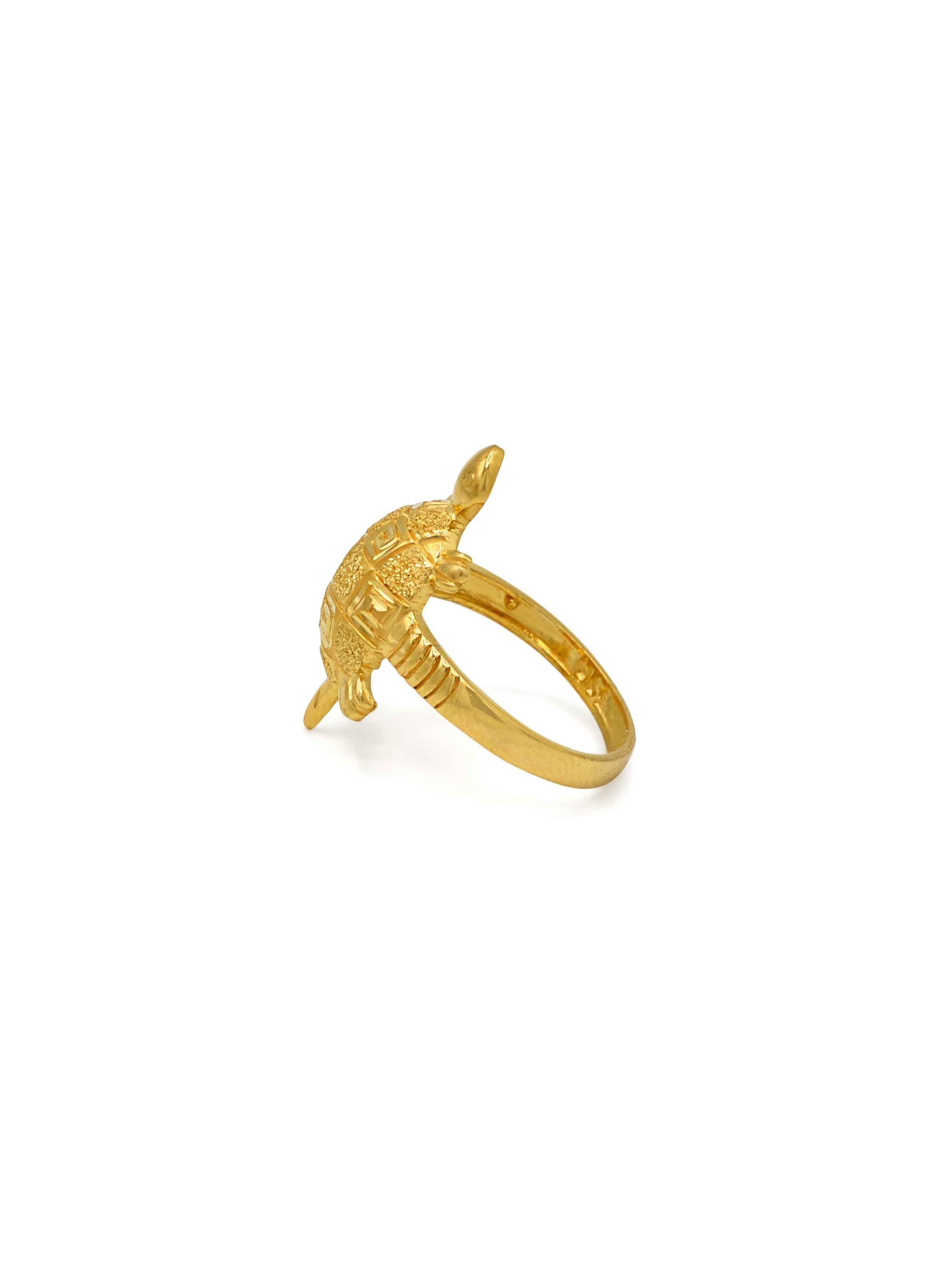 22ct Gold Turtle Ring - Roop Darshan