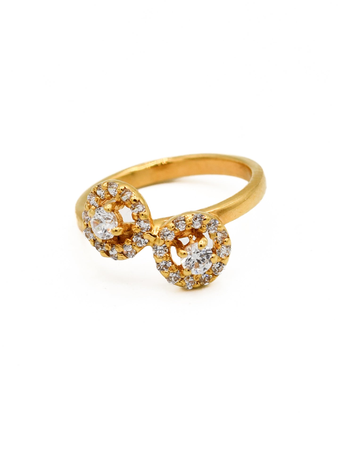 22ct Gold CZ Baby Ring - Roop Darshan