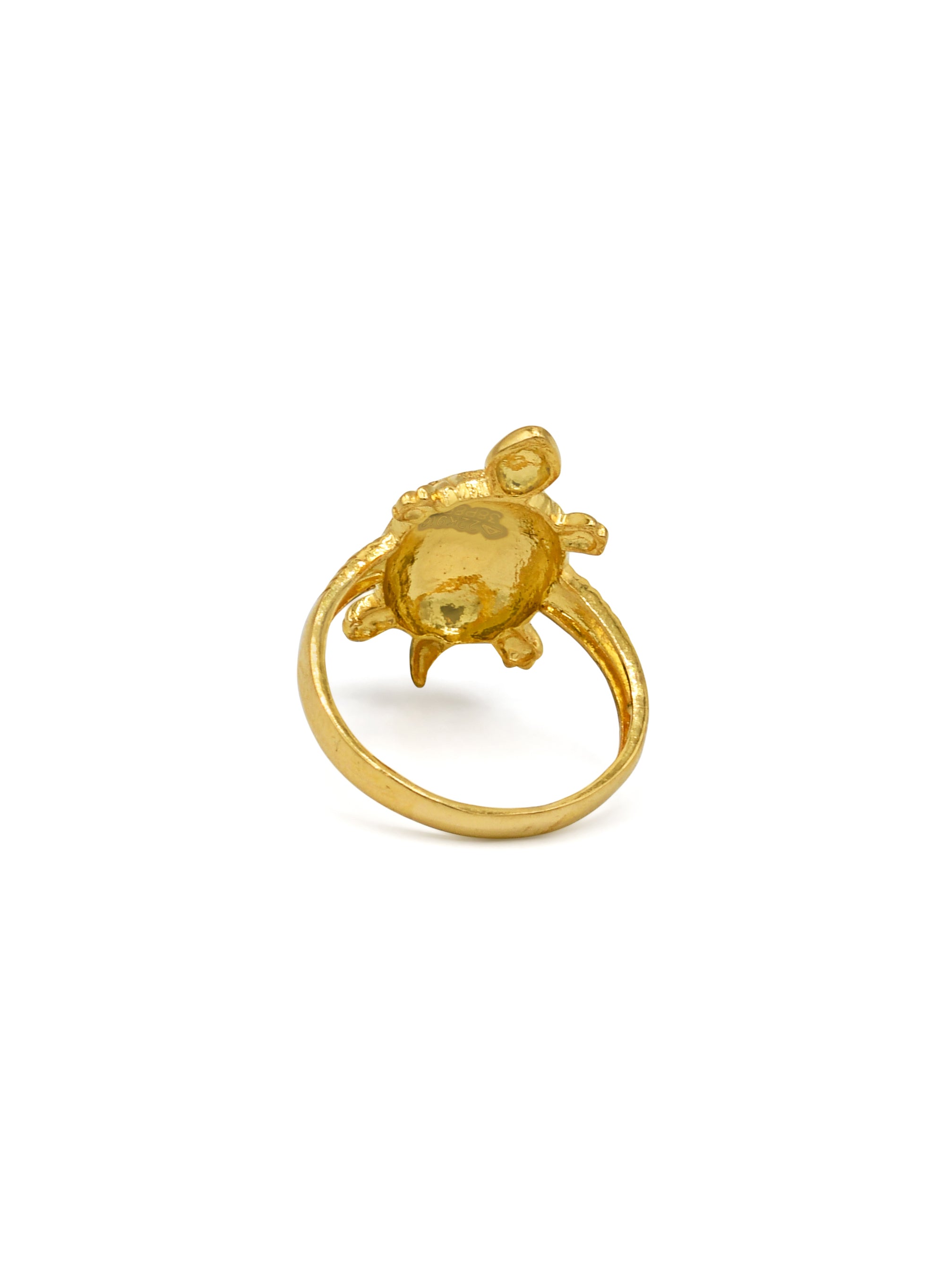 22ct Gold Turtle Ring - Roop Darshan