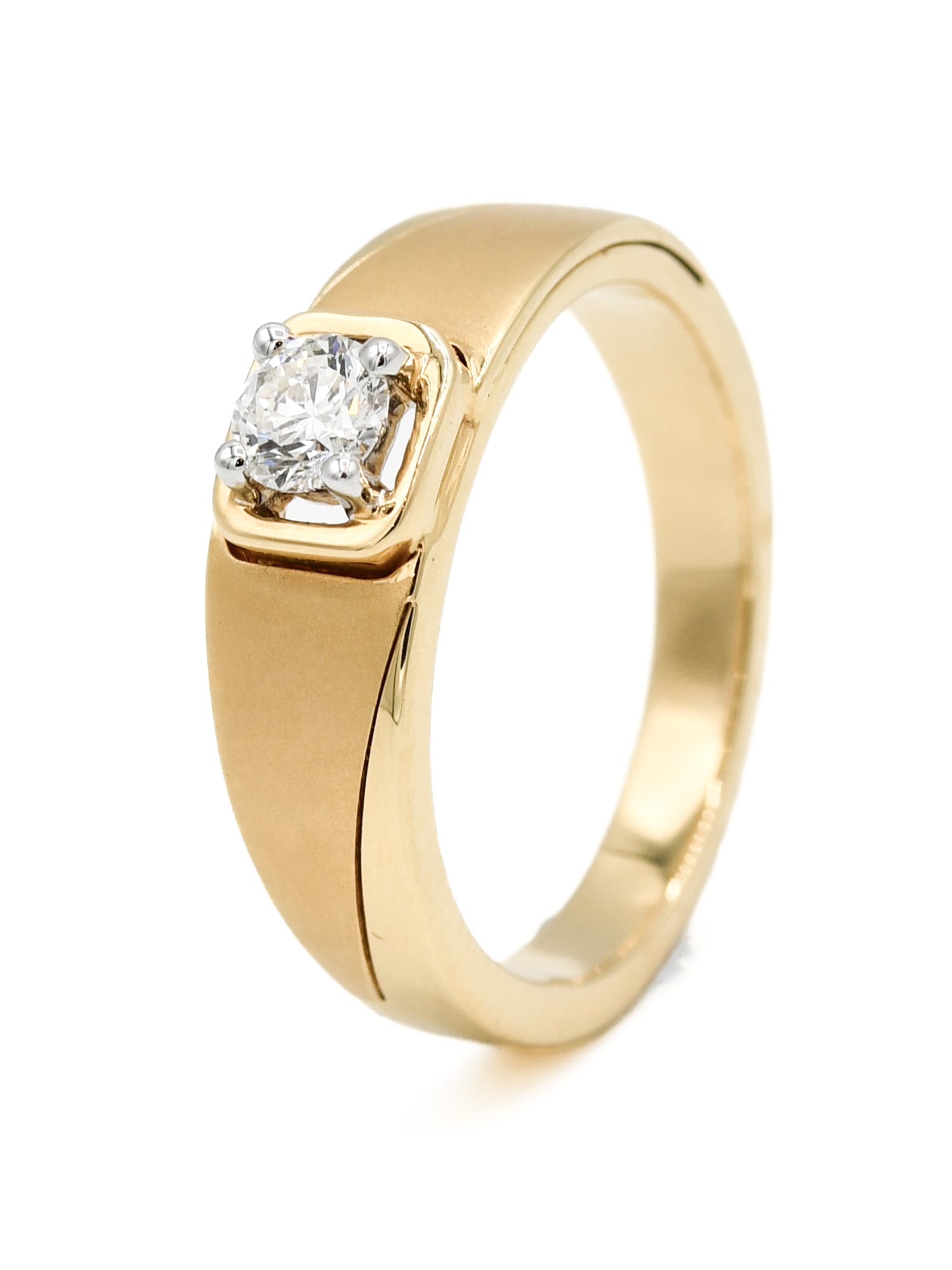 18ct Gold 0.30ct Diamond Ring - Roop Darshan