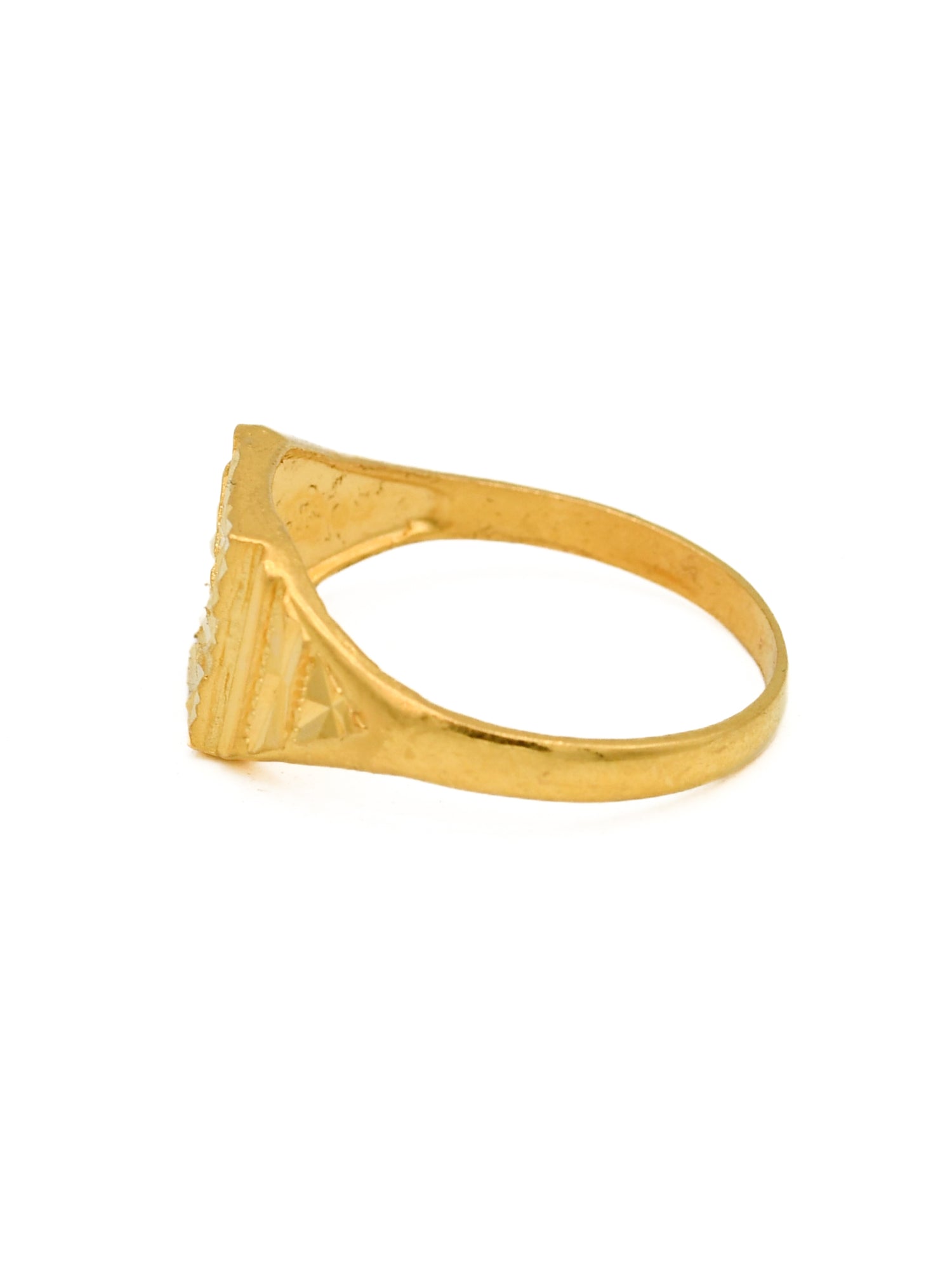 22ct Gold Mens Ring - Roop Darshan