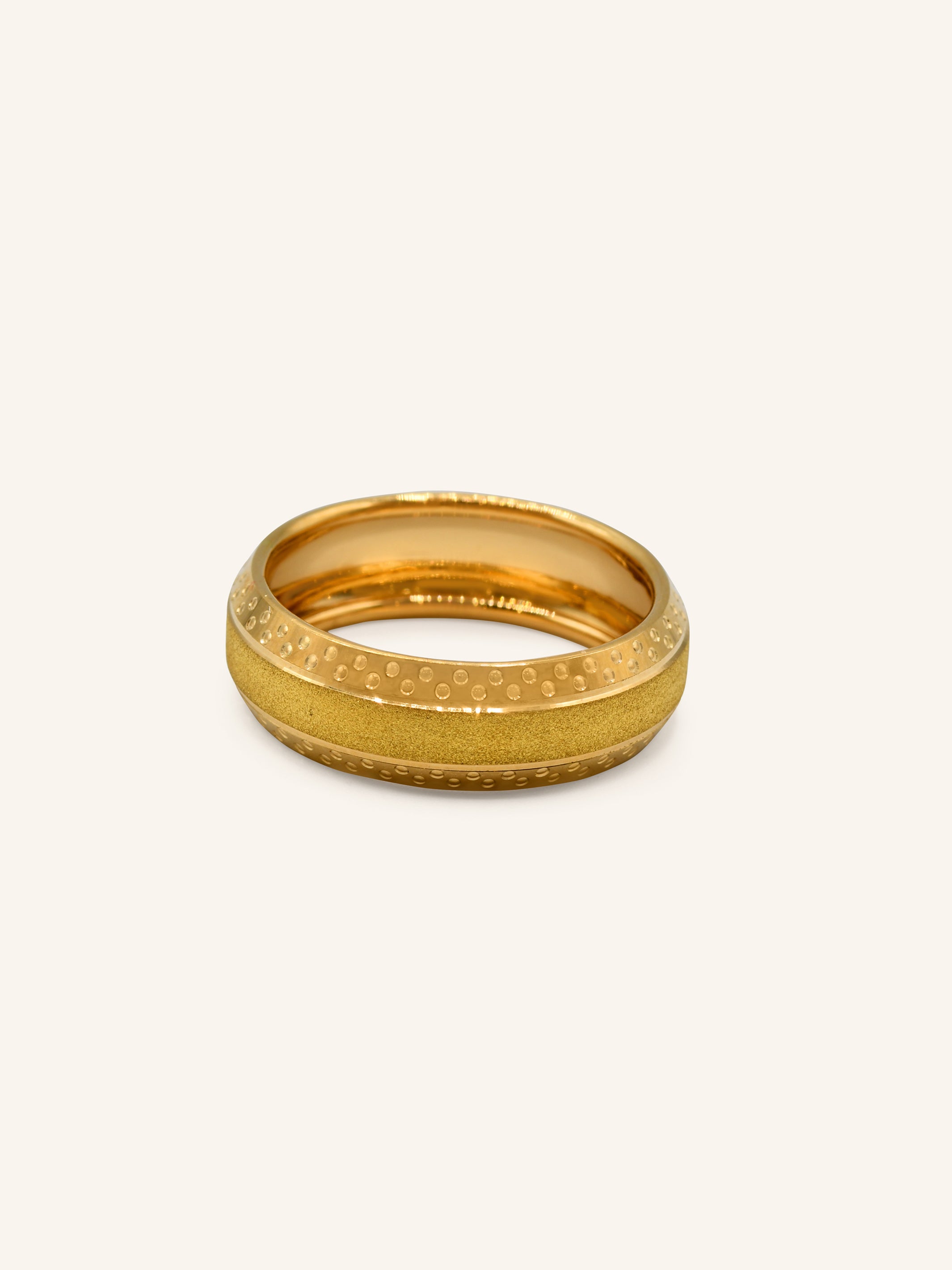 22ct Gold Band Ring 6.40 GMS - V - Roop Darshan