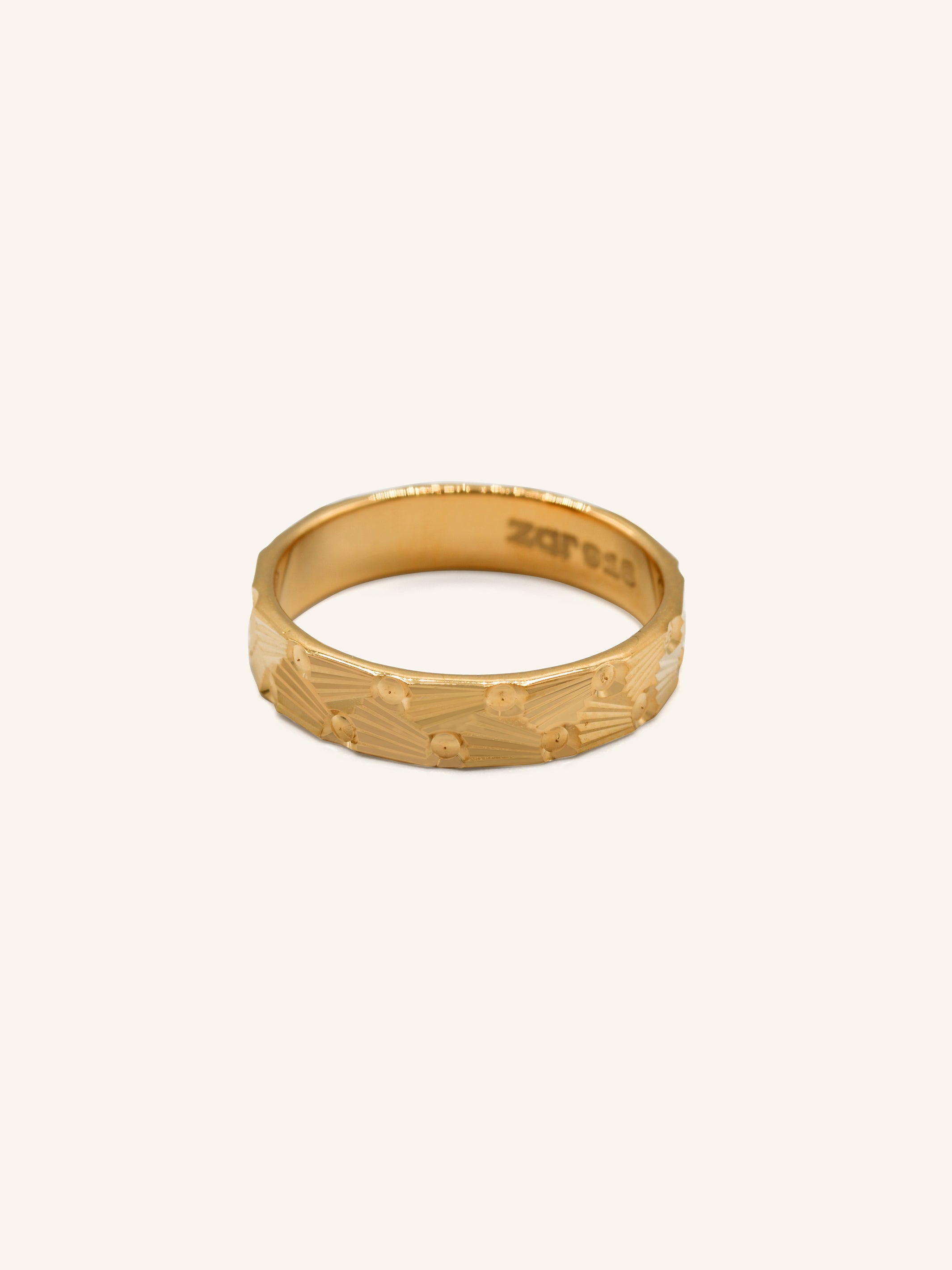 22ct Gold Band Ring 3.40 GMS - L - Roop Darshan