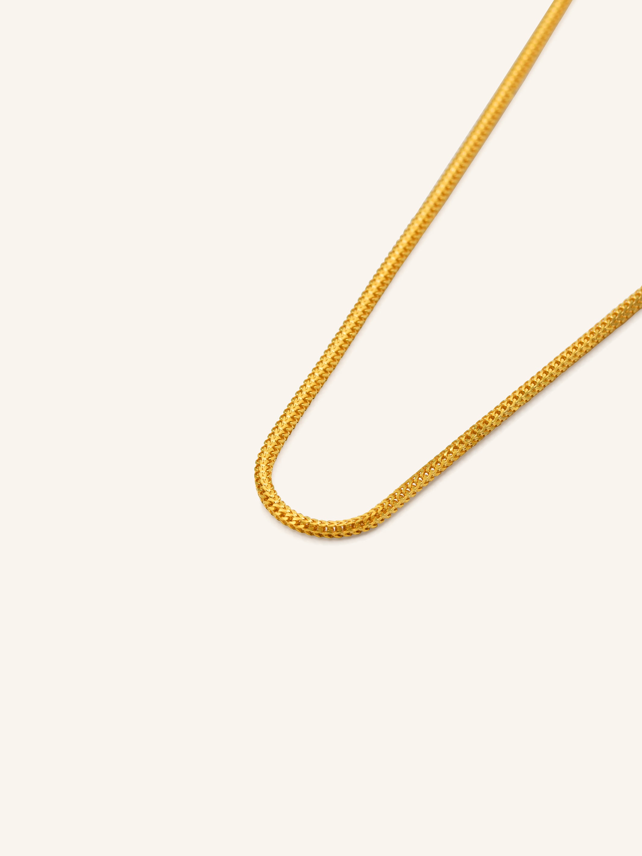 22ct Gold Chain 7.34 GMS - 45 CM - Roop Darshan