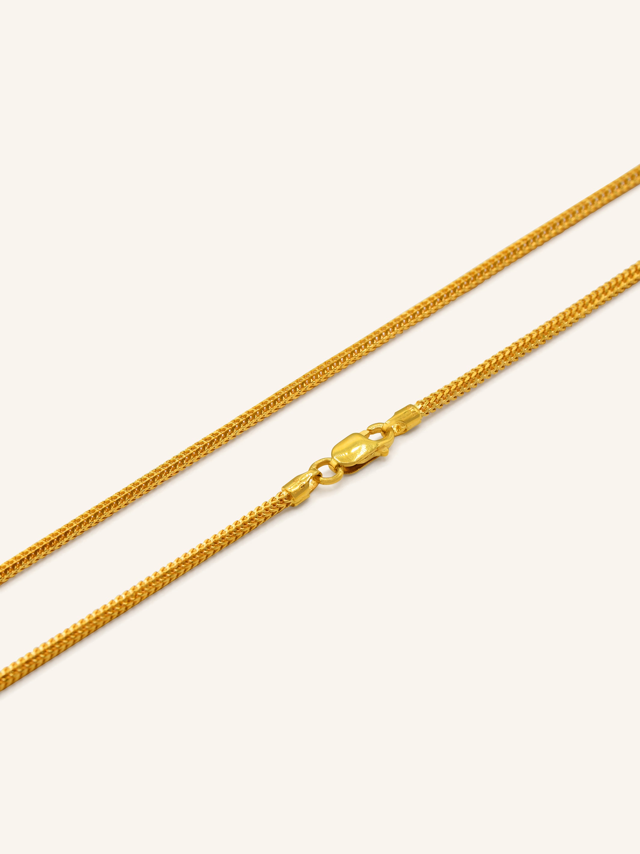 22ct Gold Chain 7.34 GMS - 45 CM - Roop Darshan