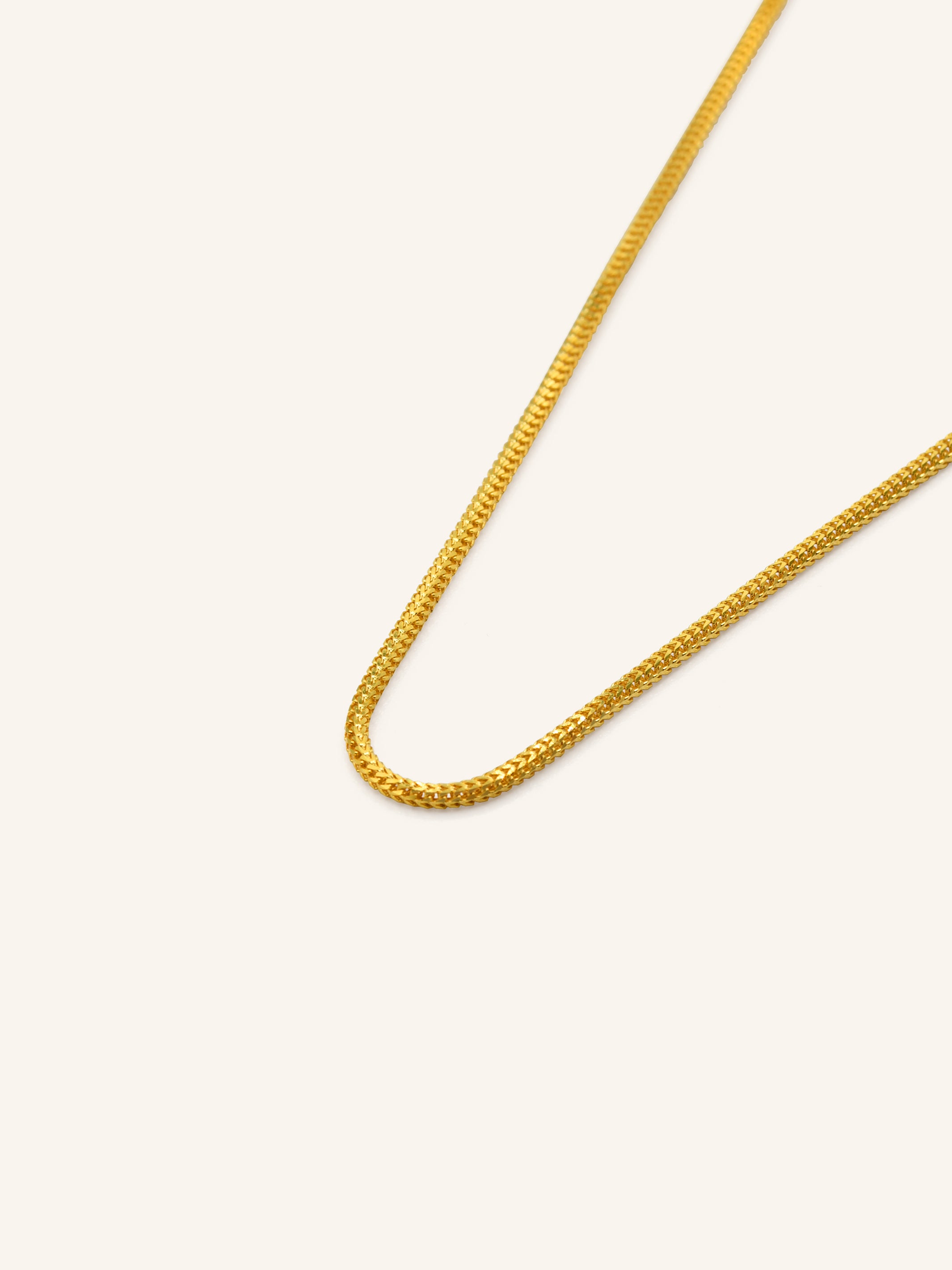 22ct Gold Chain 9.62 GMS - 60 CM - Roop Darshan