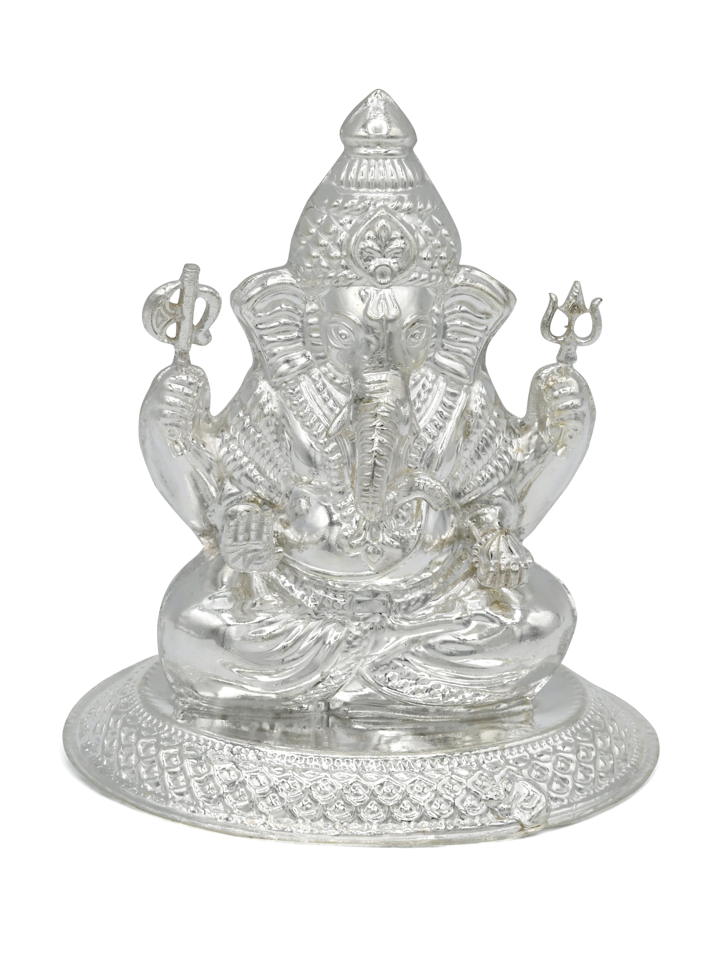 Silver Ganesh Murti
