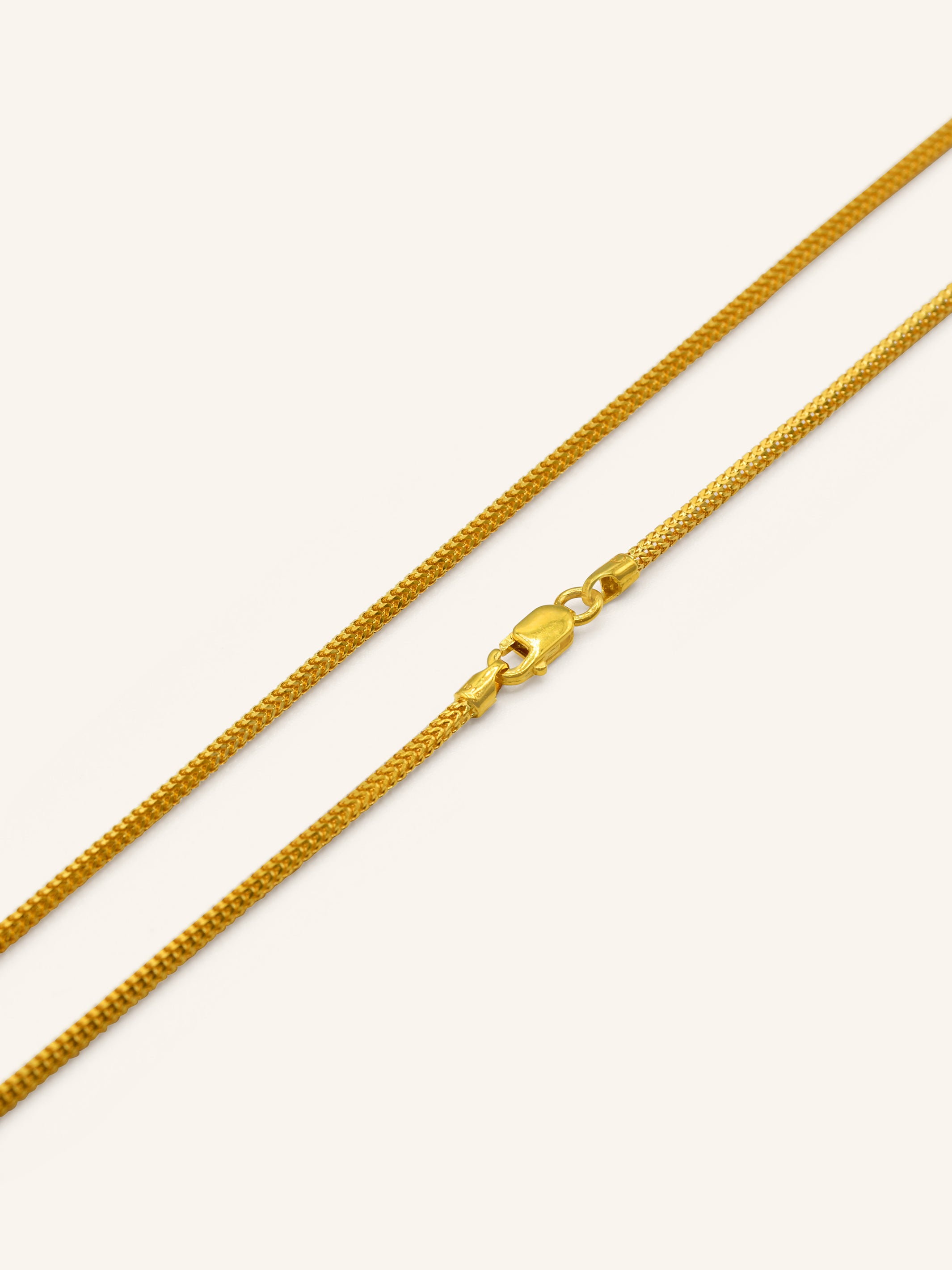 22ct Gold Chain 6.52 GMS - 40 CM - Roop Darshan