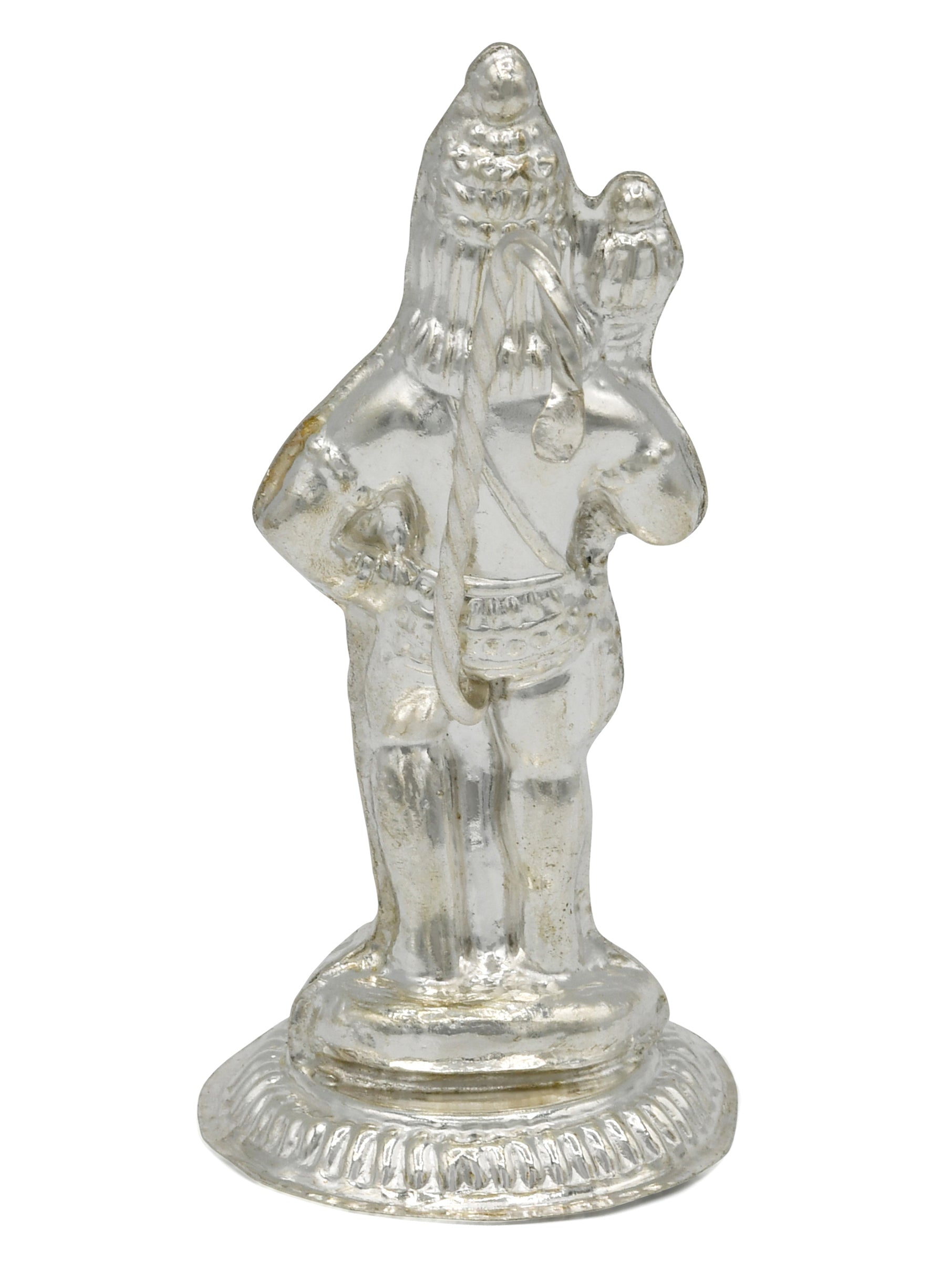 Silver Hanuman Murti - Roop Darshan