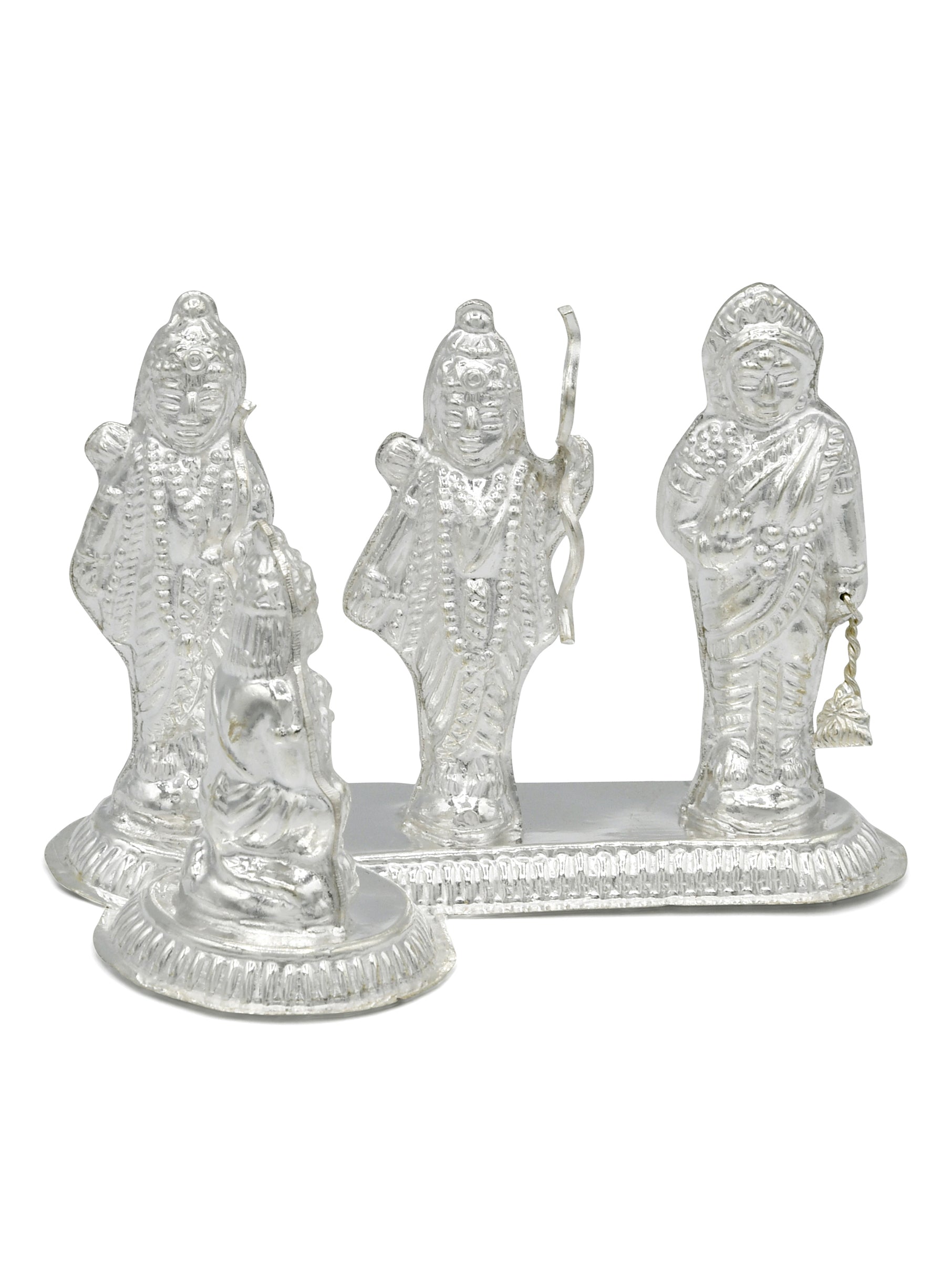 Silver Ram Darbar Murti - Roop Darshan