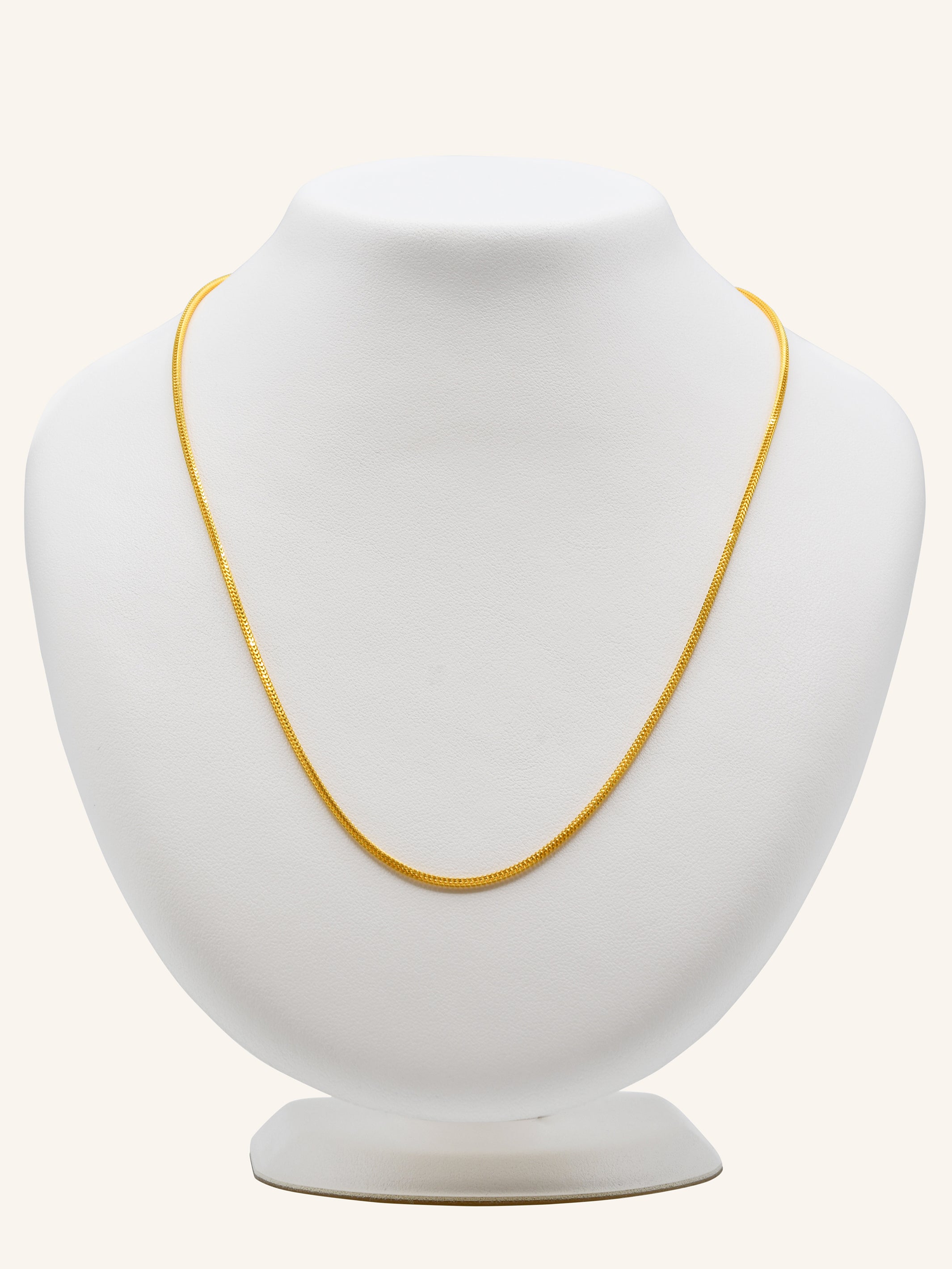 22ct Gold Chain 8.82 GMS - 55 CM - Roop Darshan