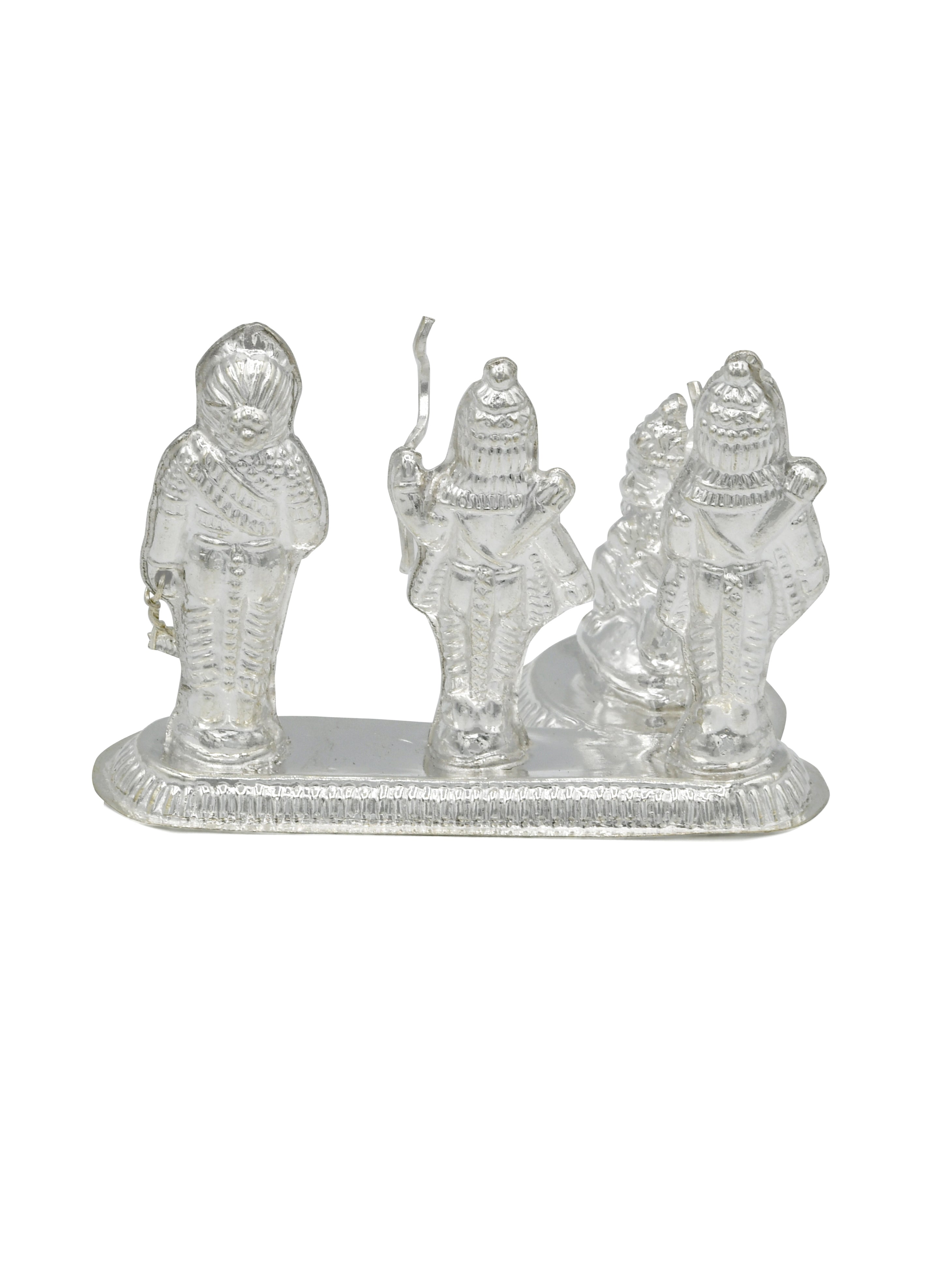 Silver Ram Darbar Murti - Roop Darshan