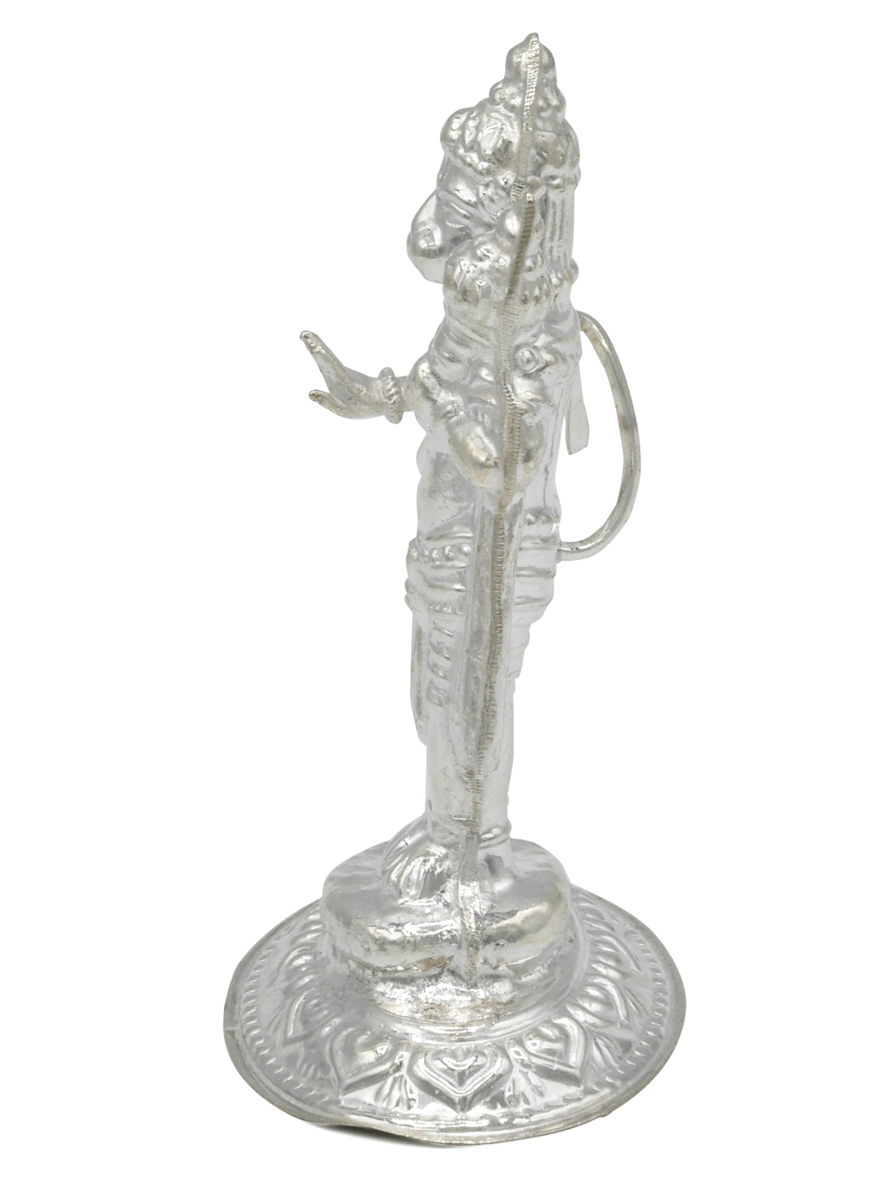 Silver Hanuman Murti - Roop Darshan