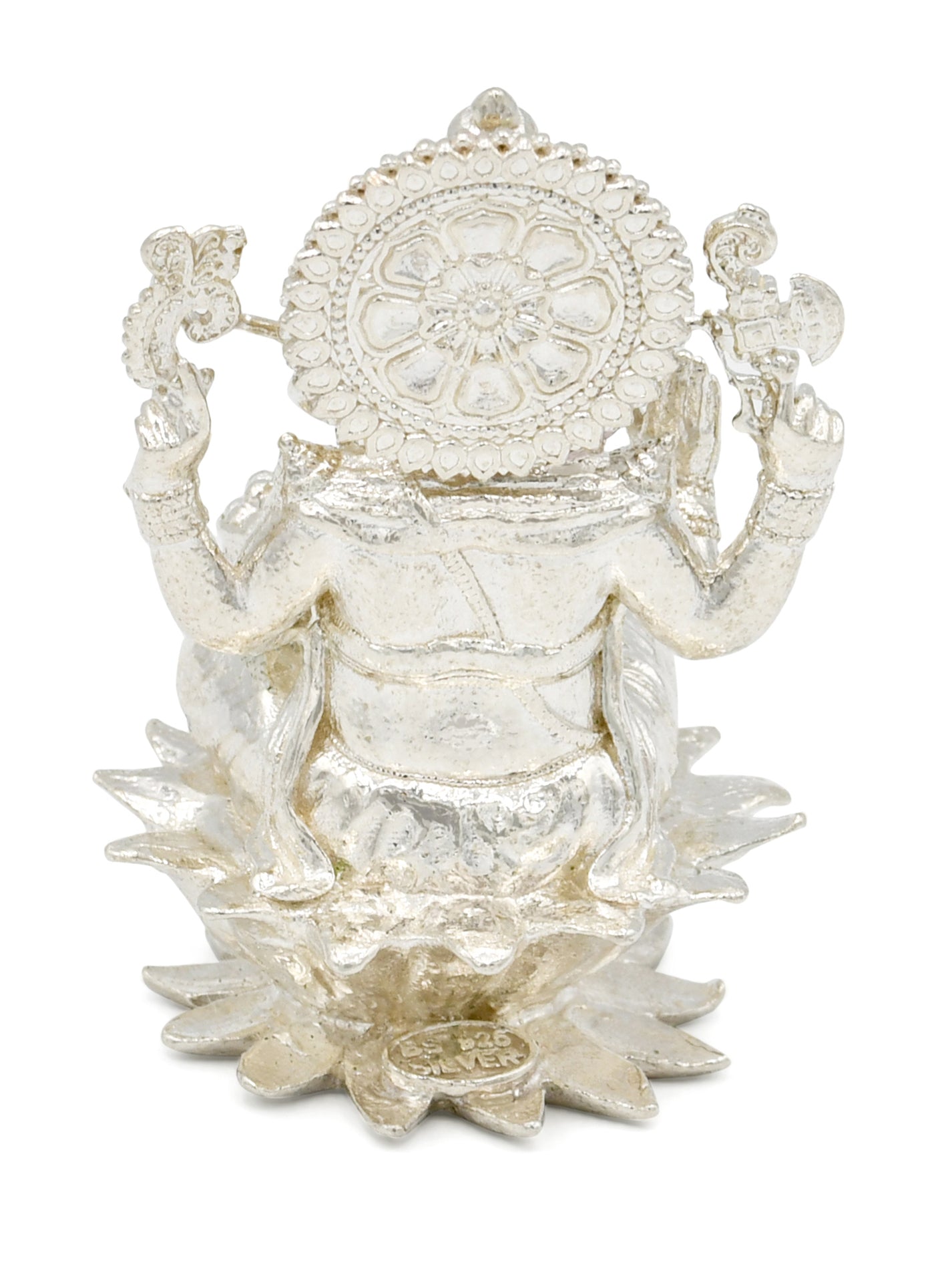 Silver Ganesh Murti - Roop Darshan
