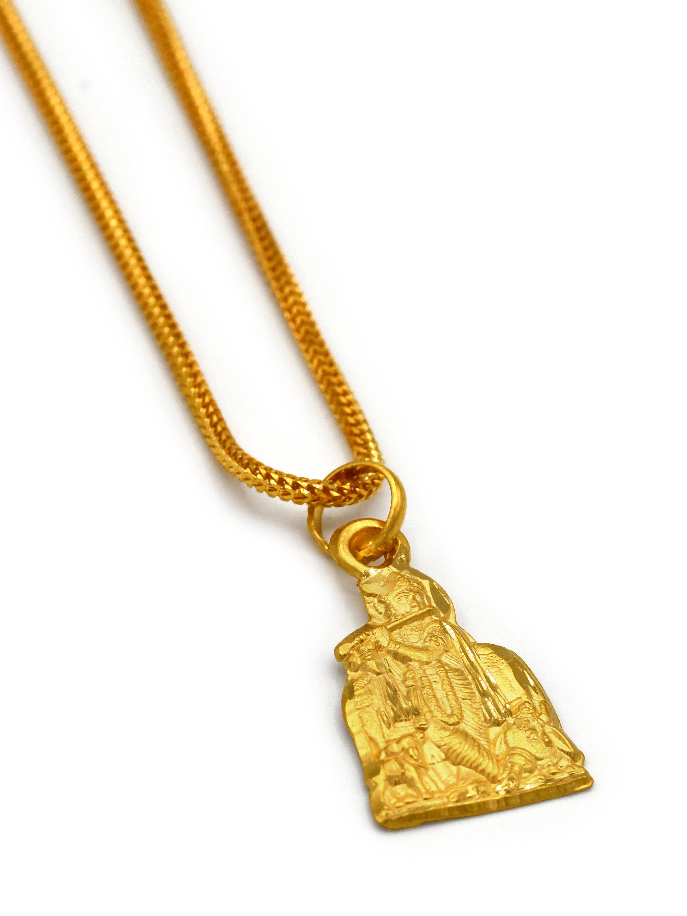 22ct Gold Krishna Pendant