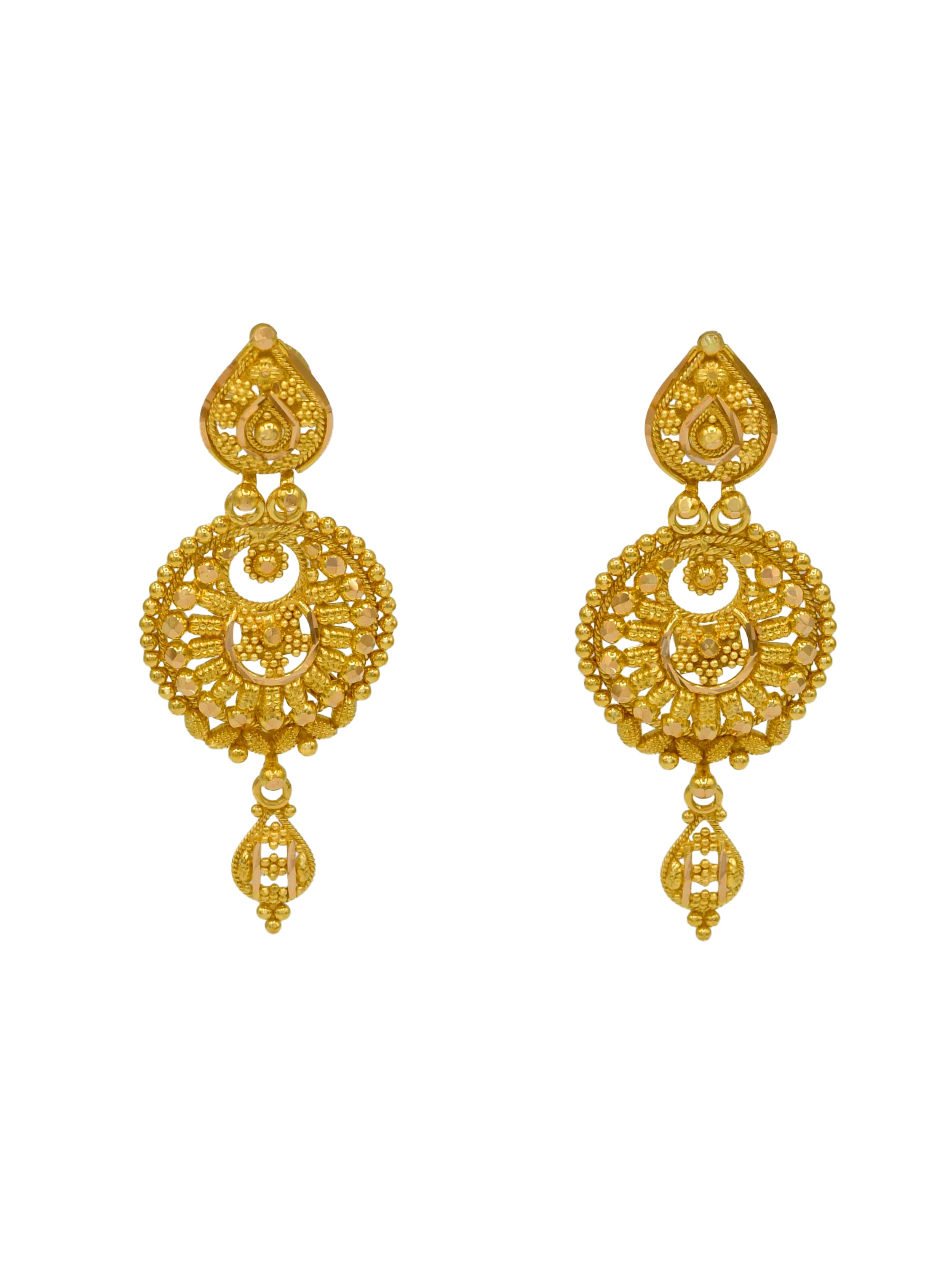 22ct Gold Necklace Set - Roop Darshan