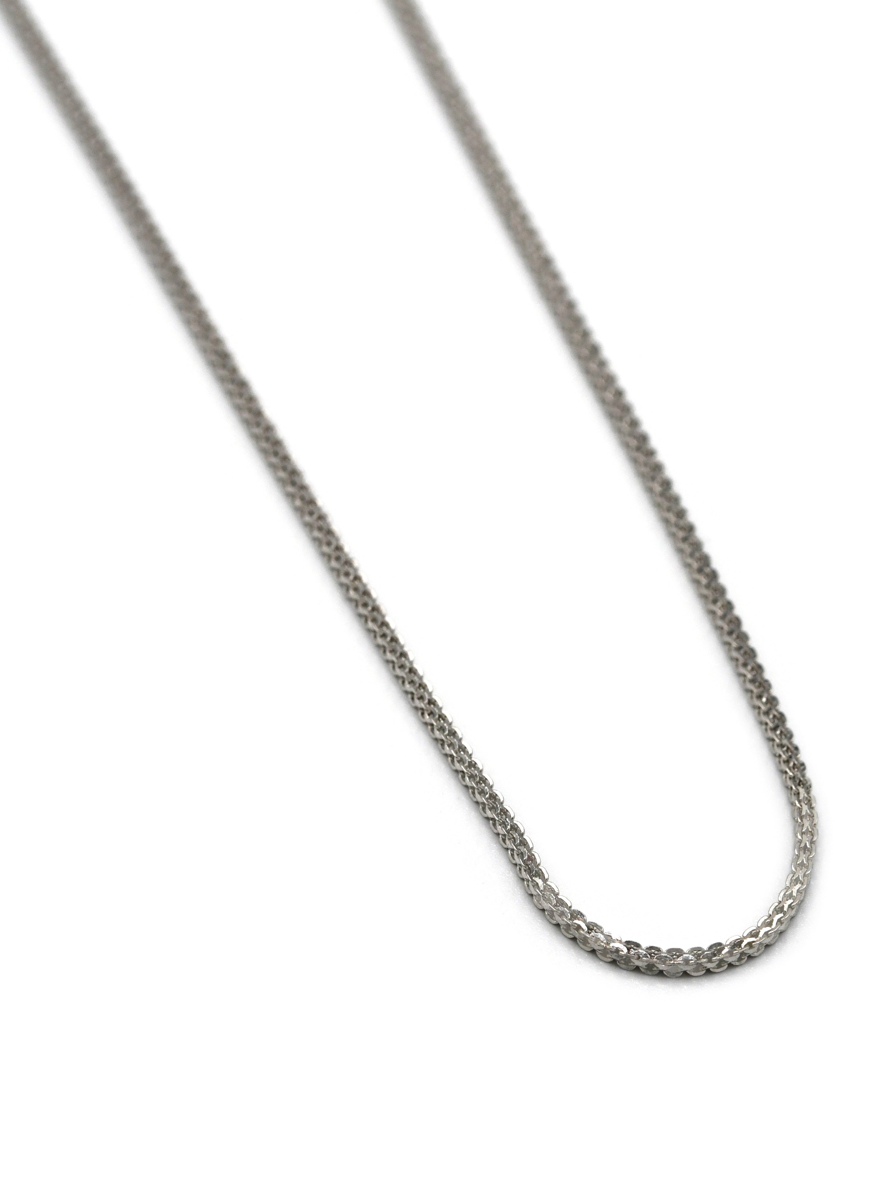 18ct White Gold Chain - Roop Darshan