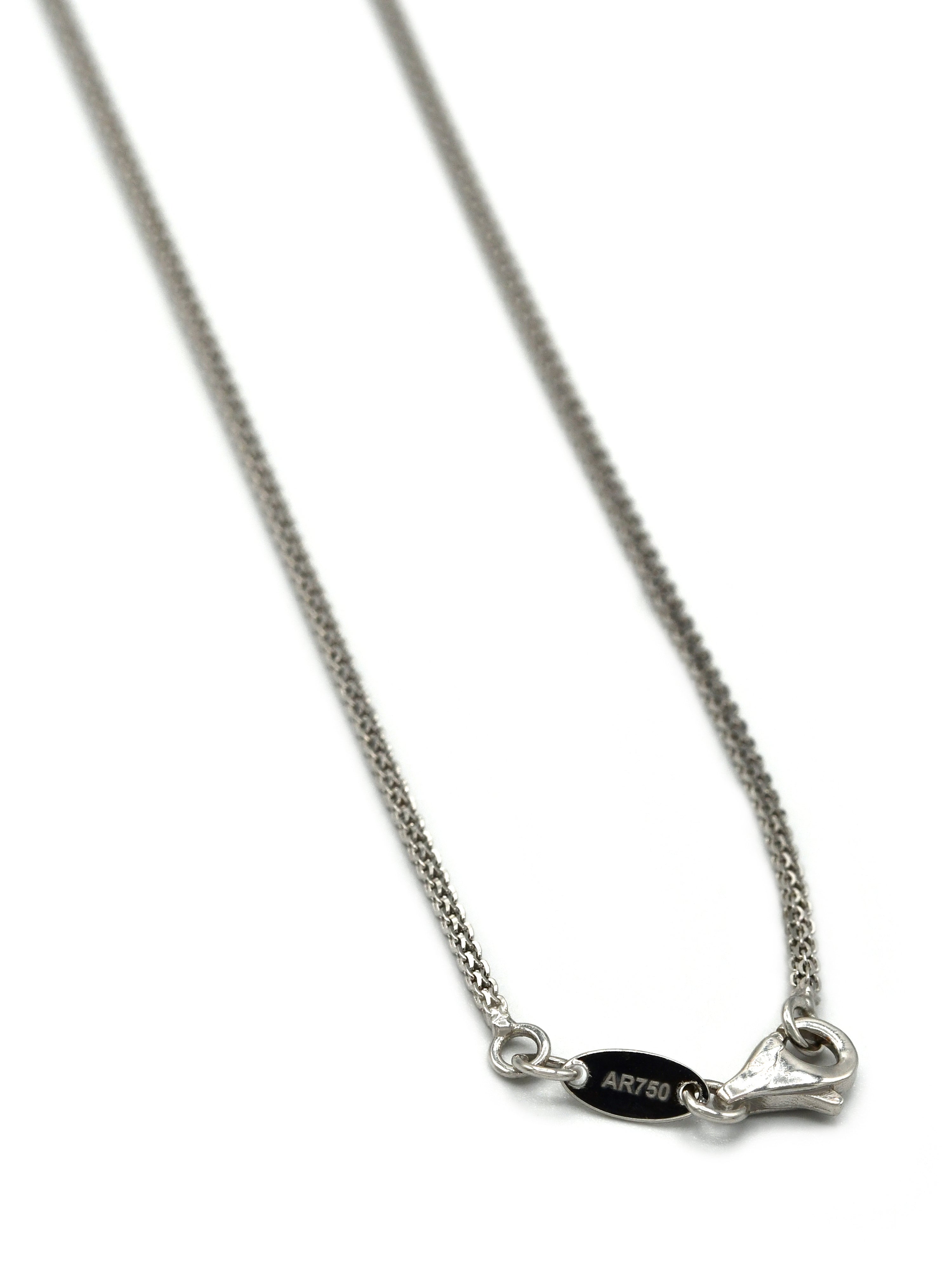 18ct White Gold Chain - Roop Darshan