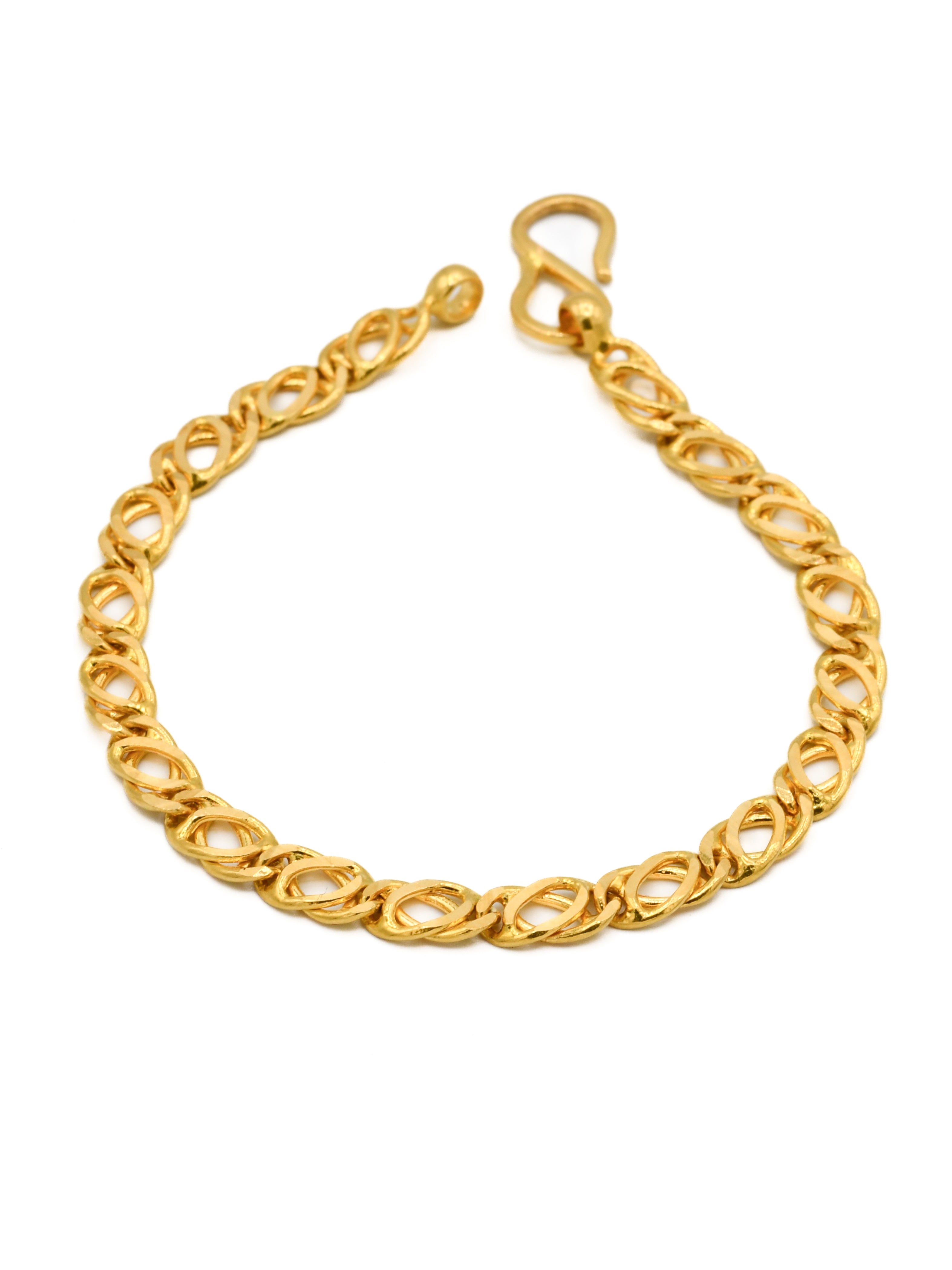 22ct Gold 1 Piece Baby Bracelet - Roop Darshan