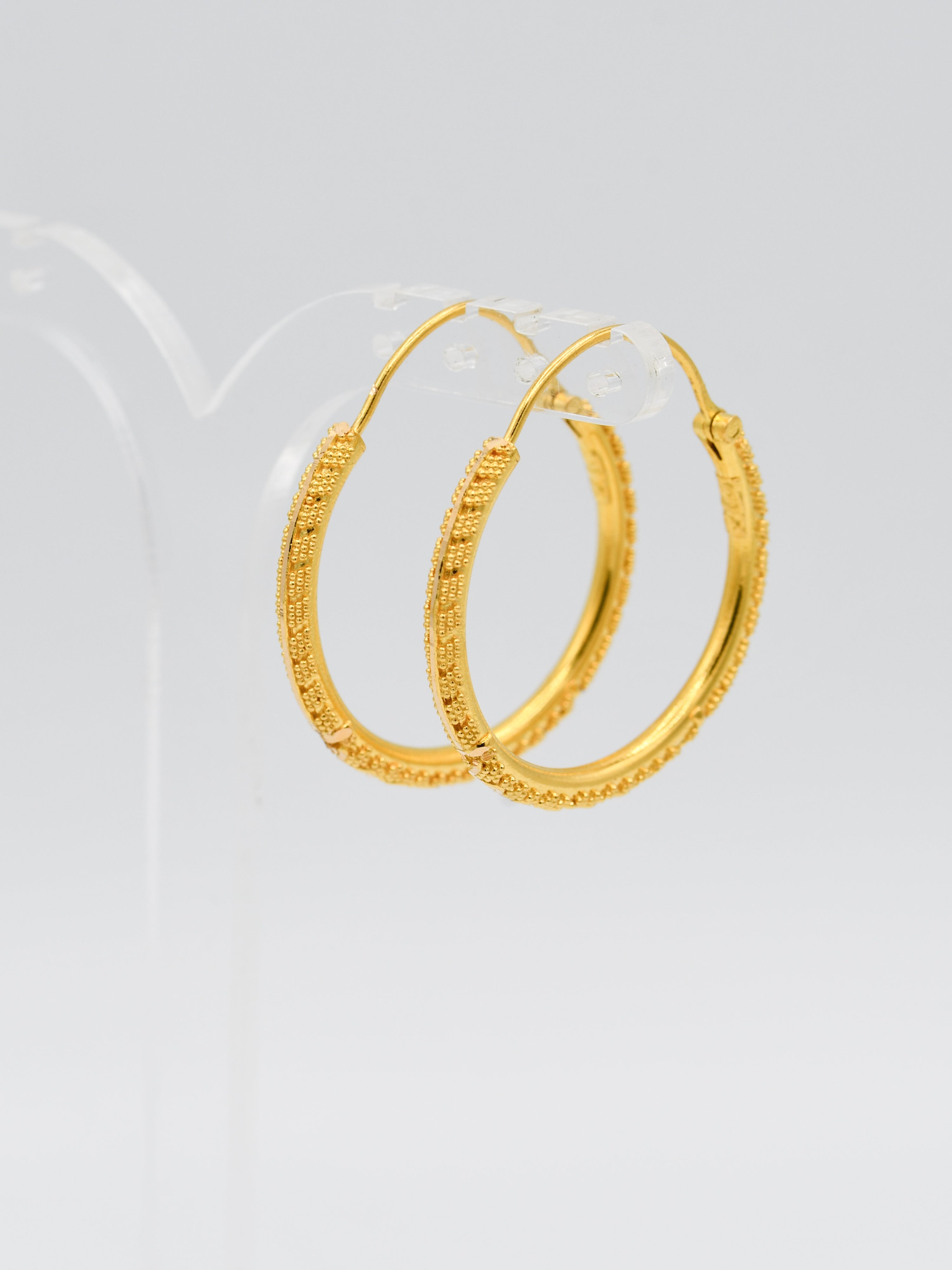 22ct Gold Bali - Roop Darshan