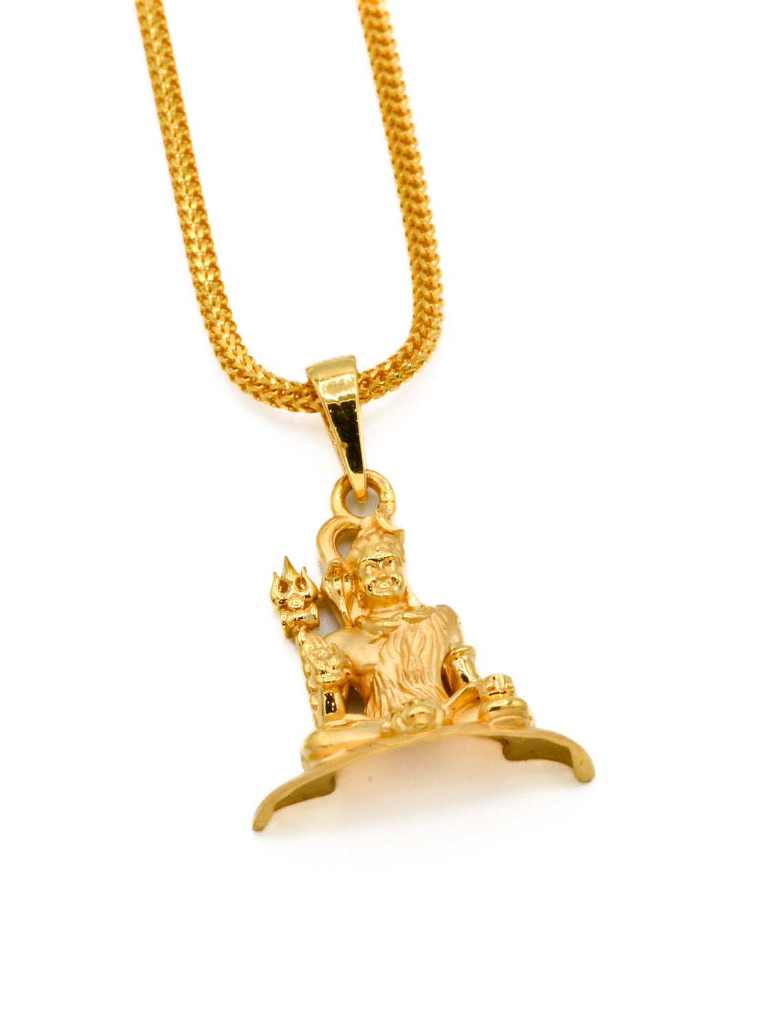 22ct Gold Shivji Pendant - Roop Darshan