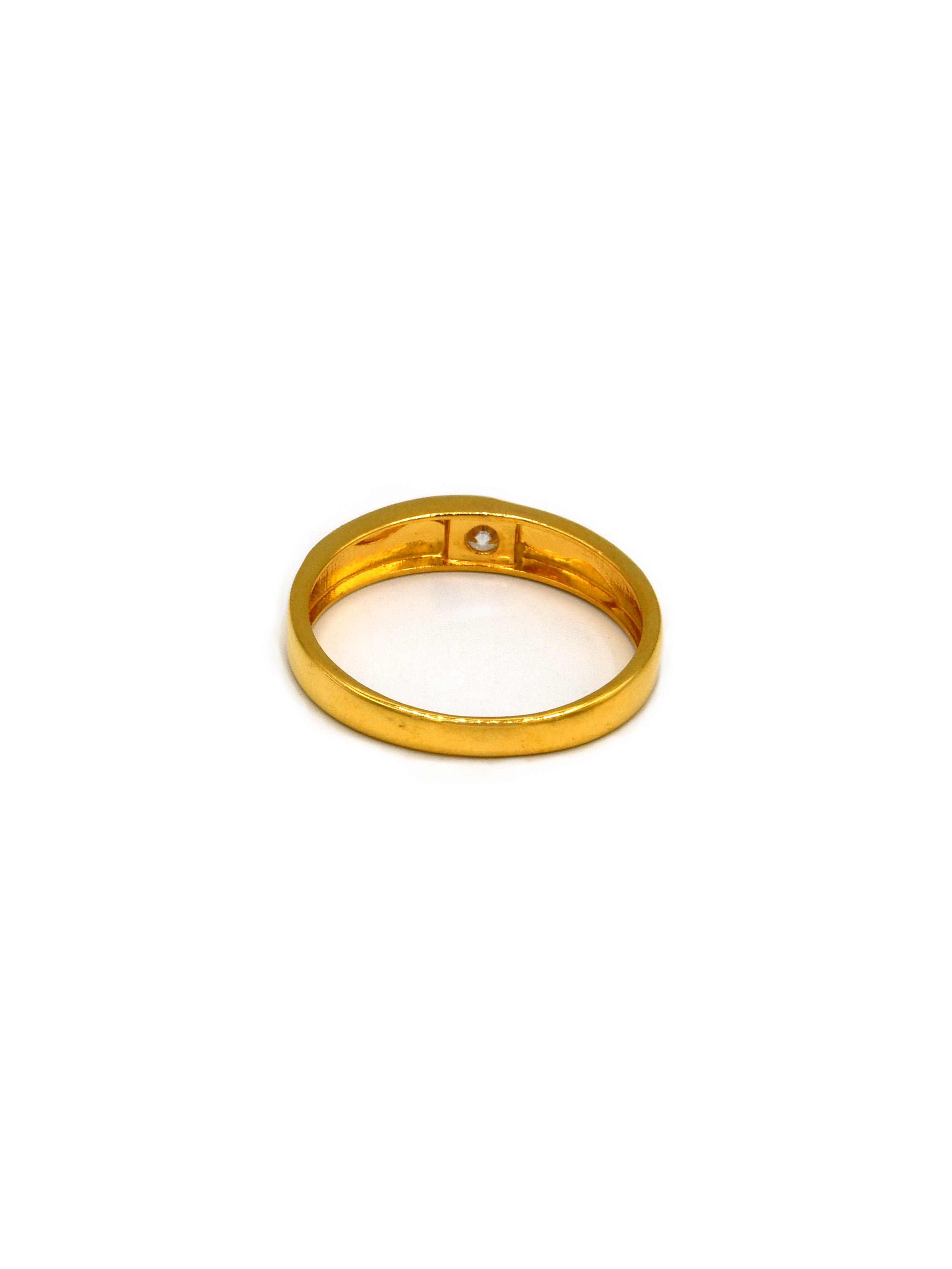 22ct Gold CZ Ring
