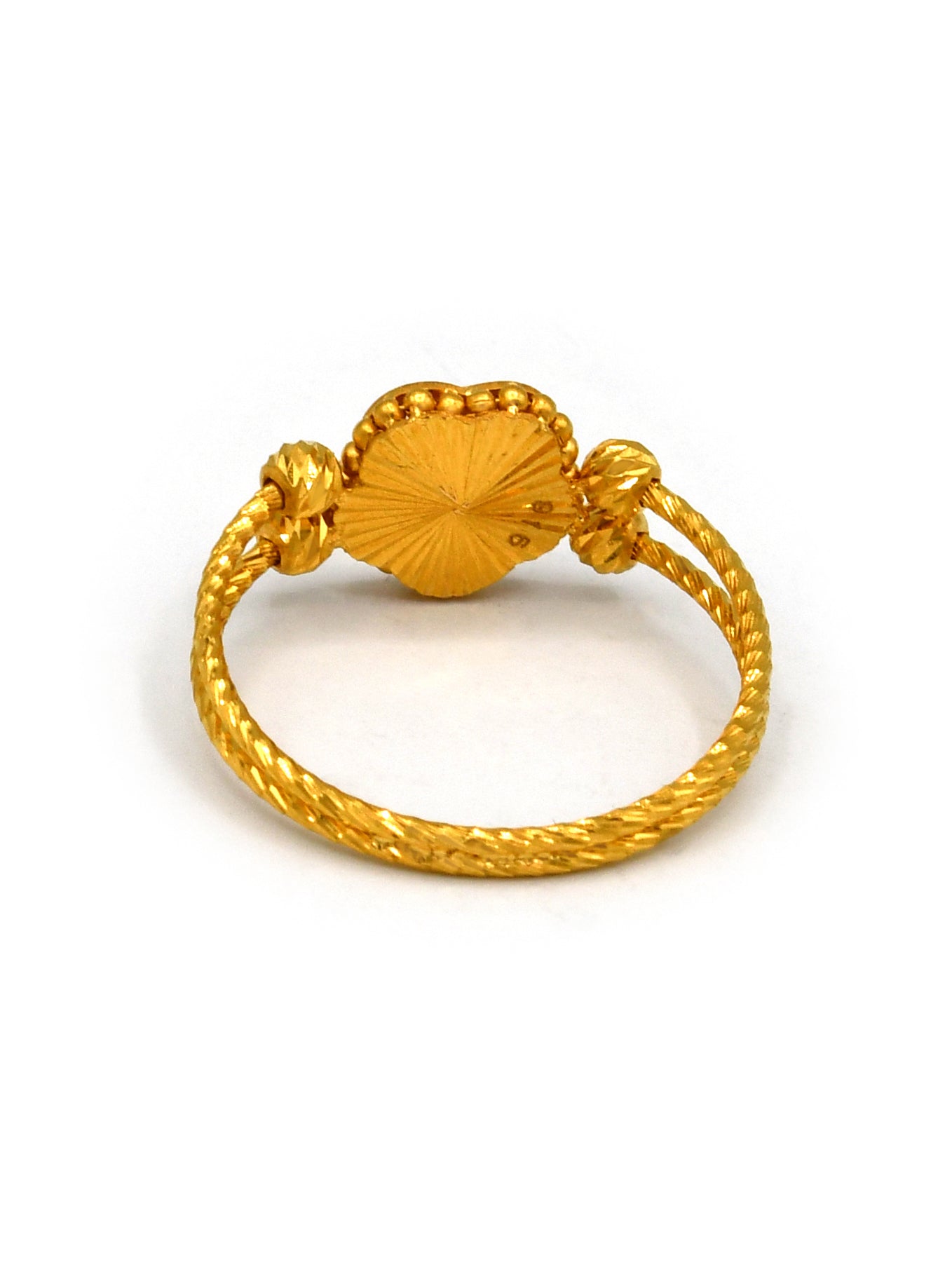 22ct Gold Ladies Flower Ring