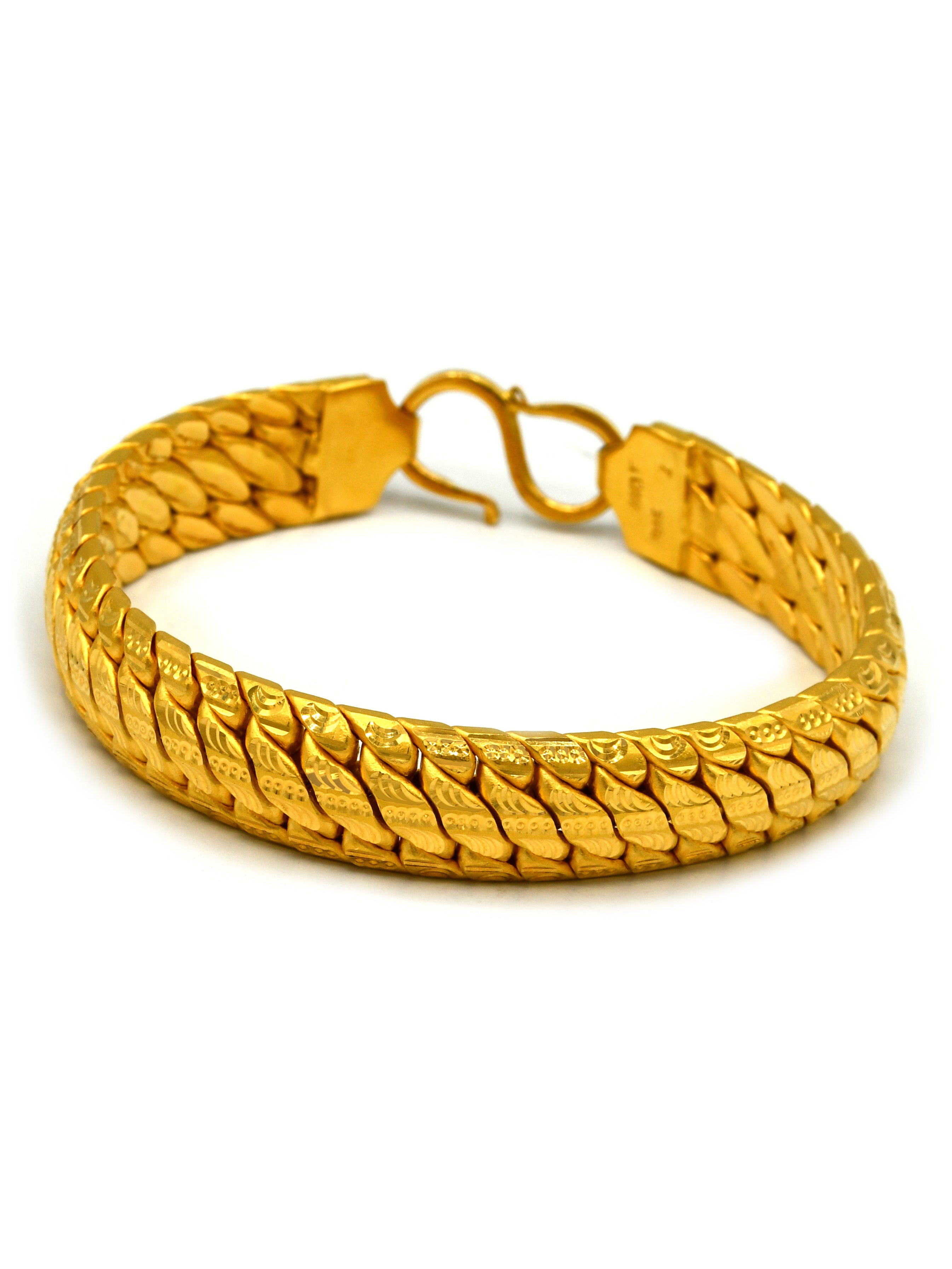22ct Gold Mens Bracelet - Roop Darshan