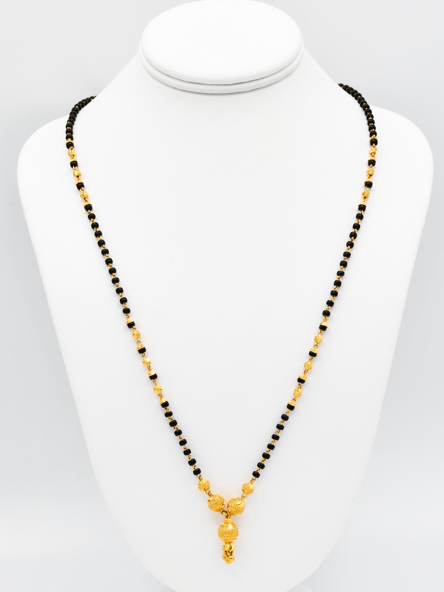 22ct Gold Ball Mangal Sutra - Roop Darshan