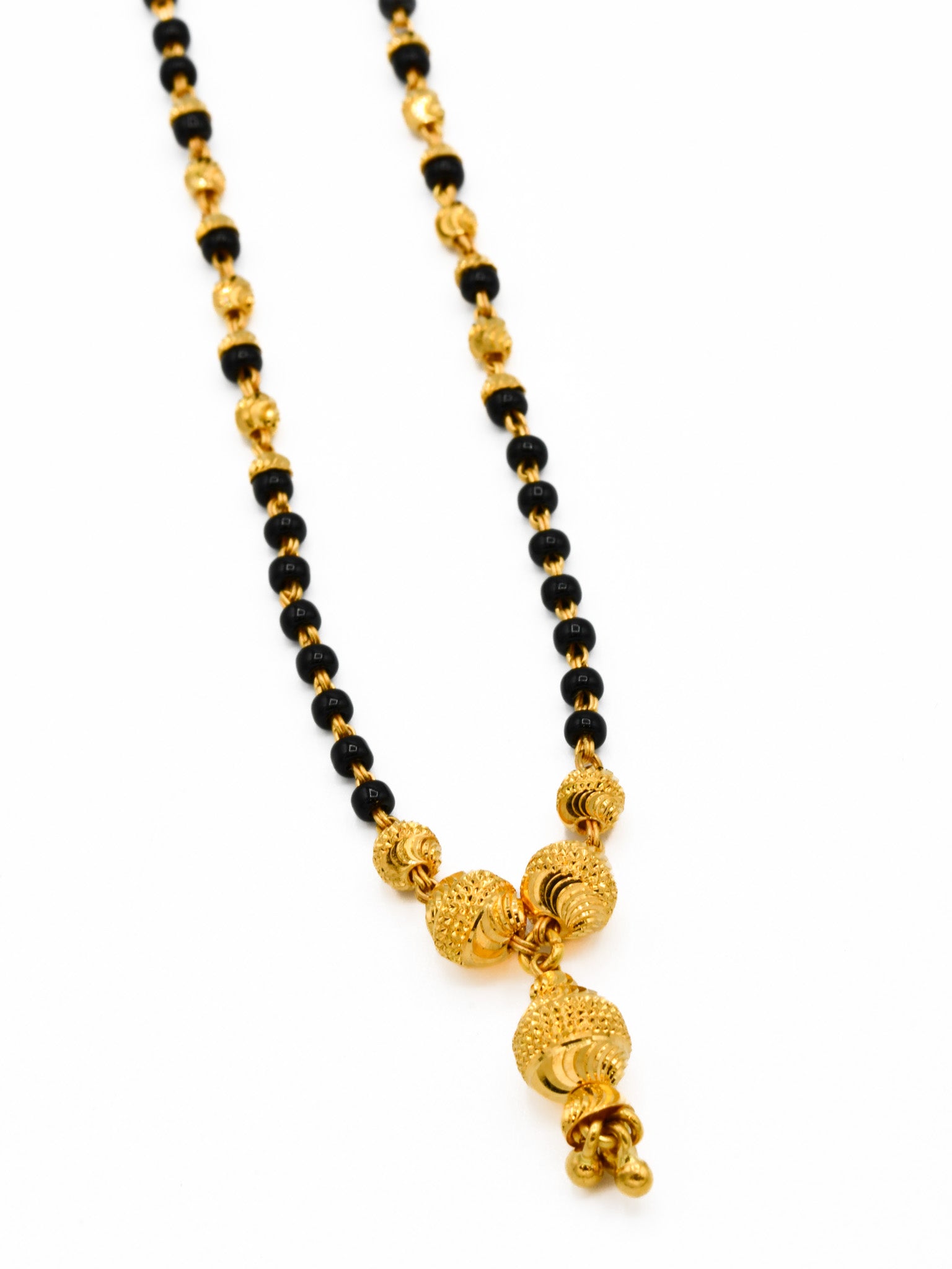 22ct Gold Ball Mangal Sutra - Roop Darshan