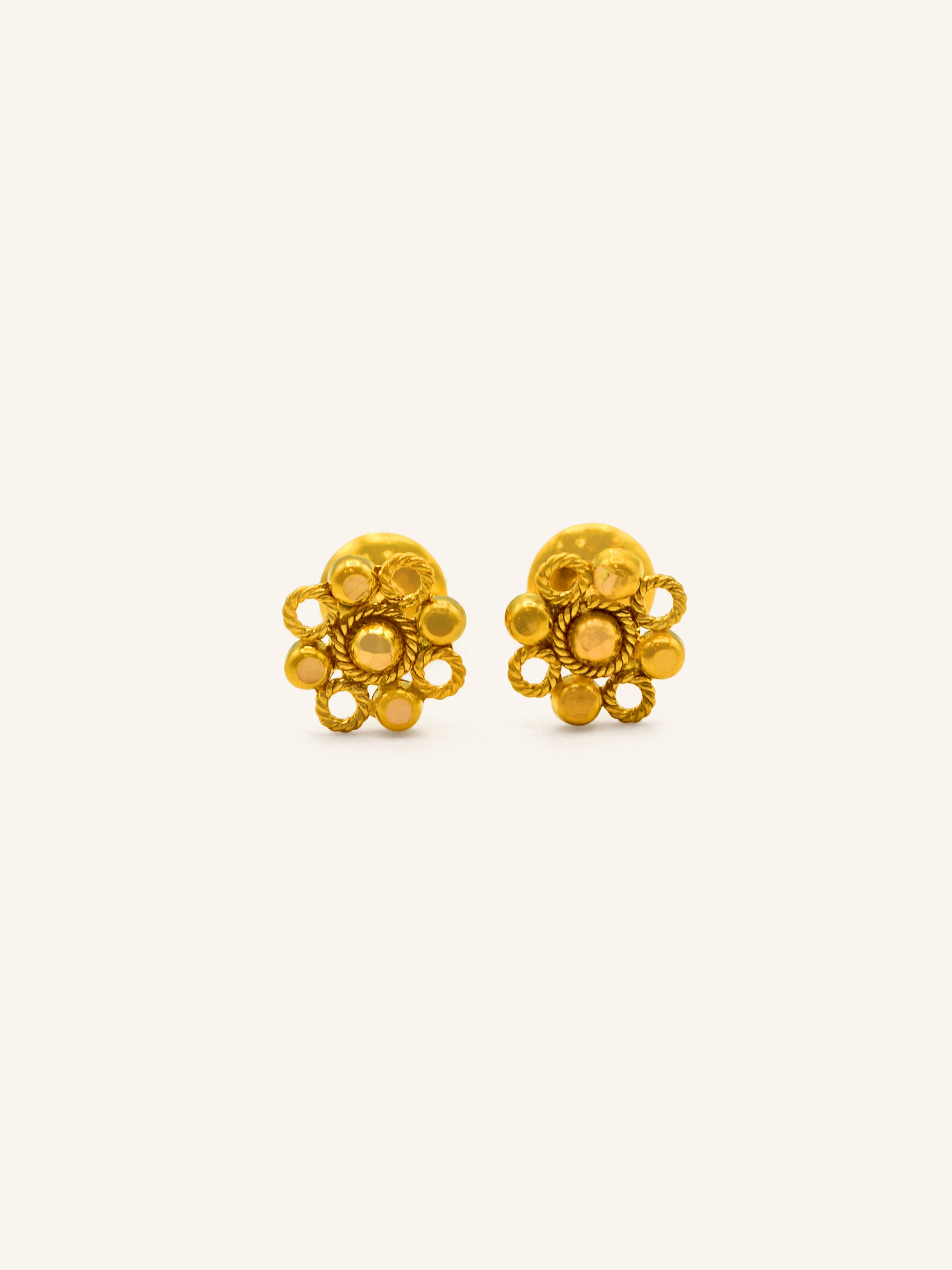 22Ct Gold Stud Earring