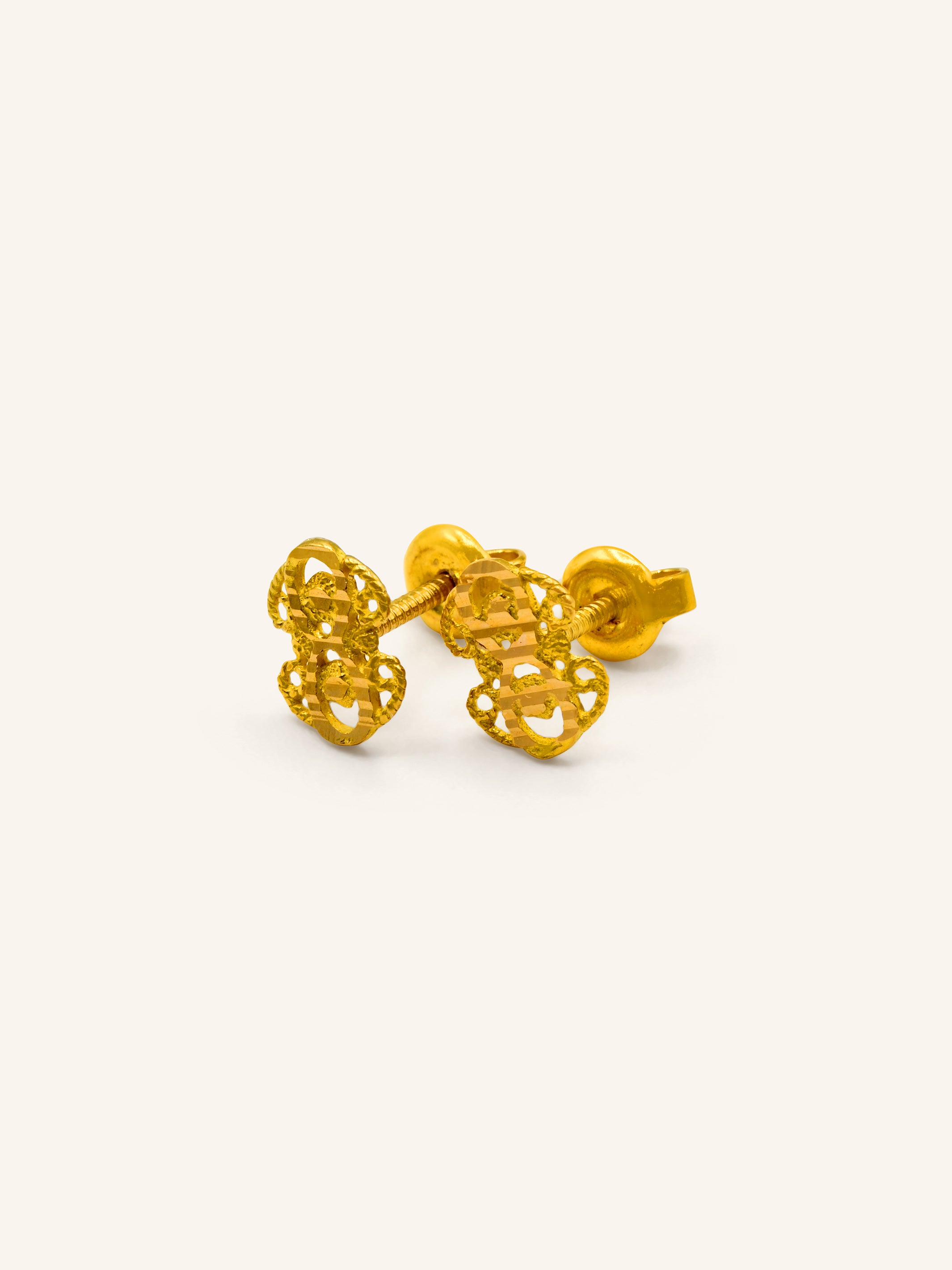 22ct Gold Stud Earrings